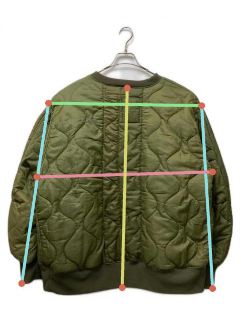 中古・古着通販】oddment (オッドメント) Quilting Crew カーキ サイズ
