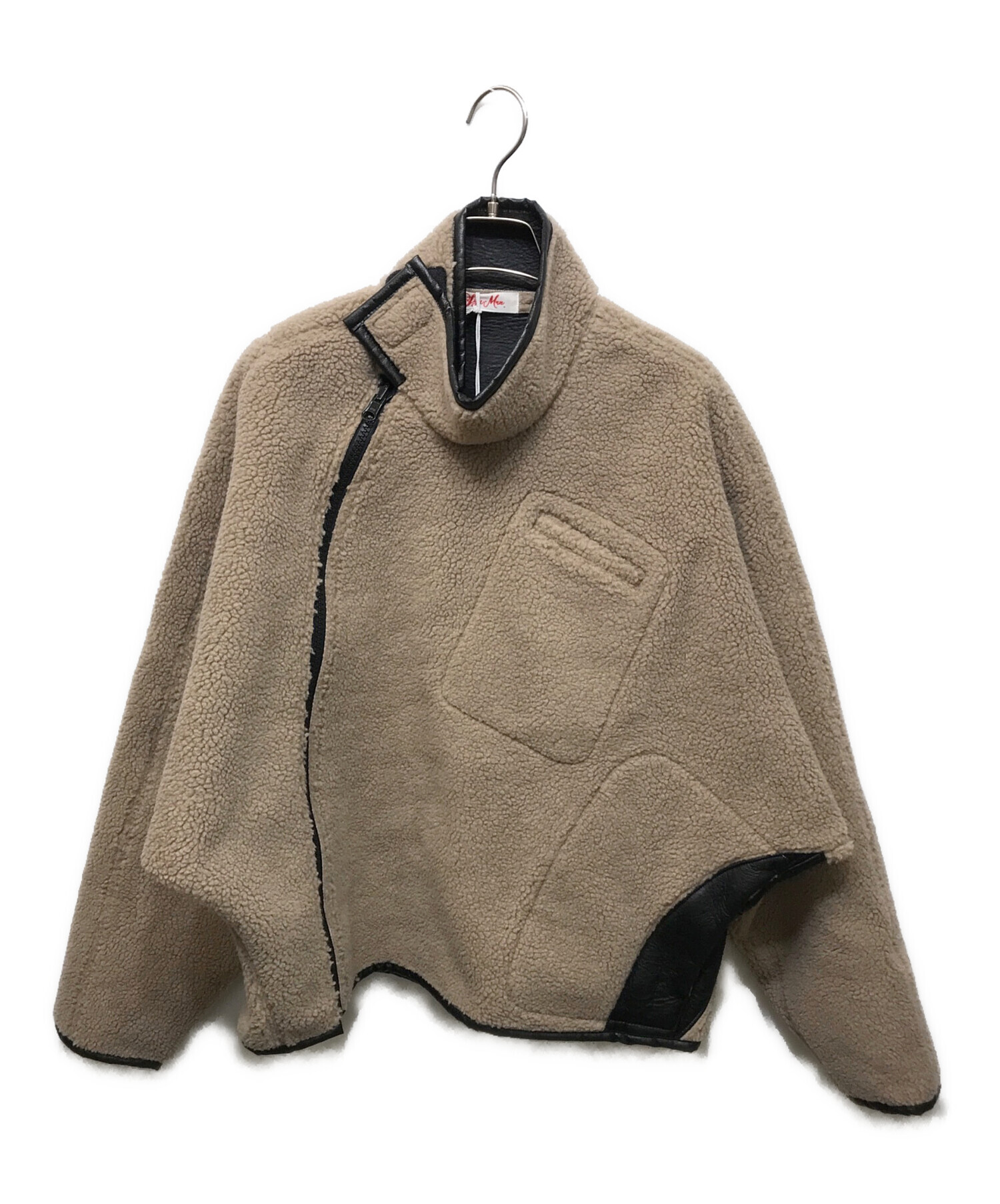 中古・古着通販】SYUMAN. (シュウマン) ボアジャケット ベージュ 