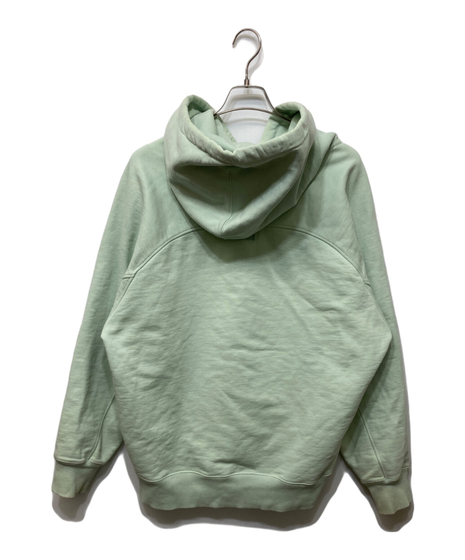 ami paris ミントグリーン パーカー amiアミ グリーンパーカー