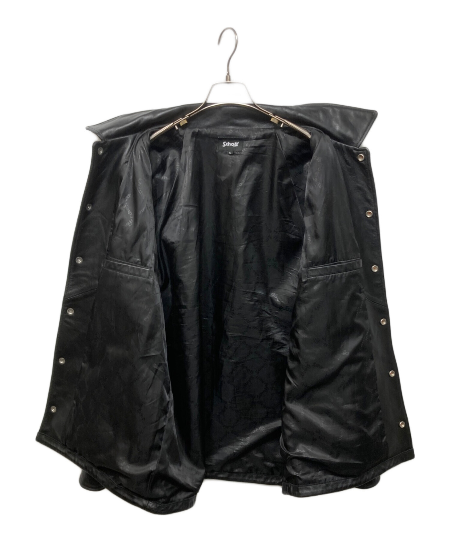 中古・古着通販】Schott (ショット) SHEEP LEATHER COACH JACKET