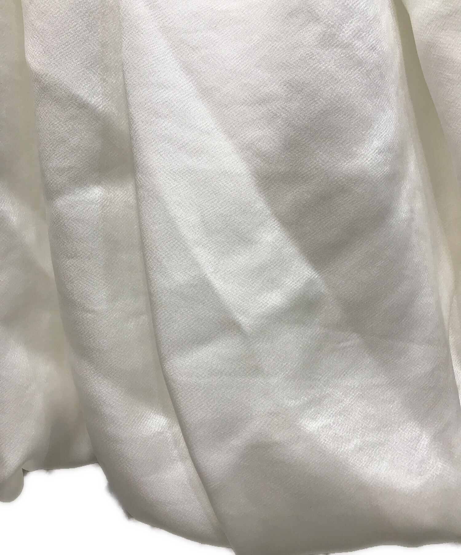 中古・古着通販】ENFOLD (エンフォルド) BALLOON-SKIRT ホワイト