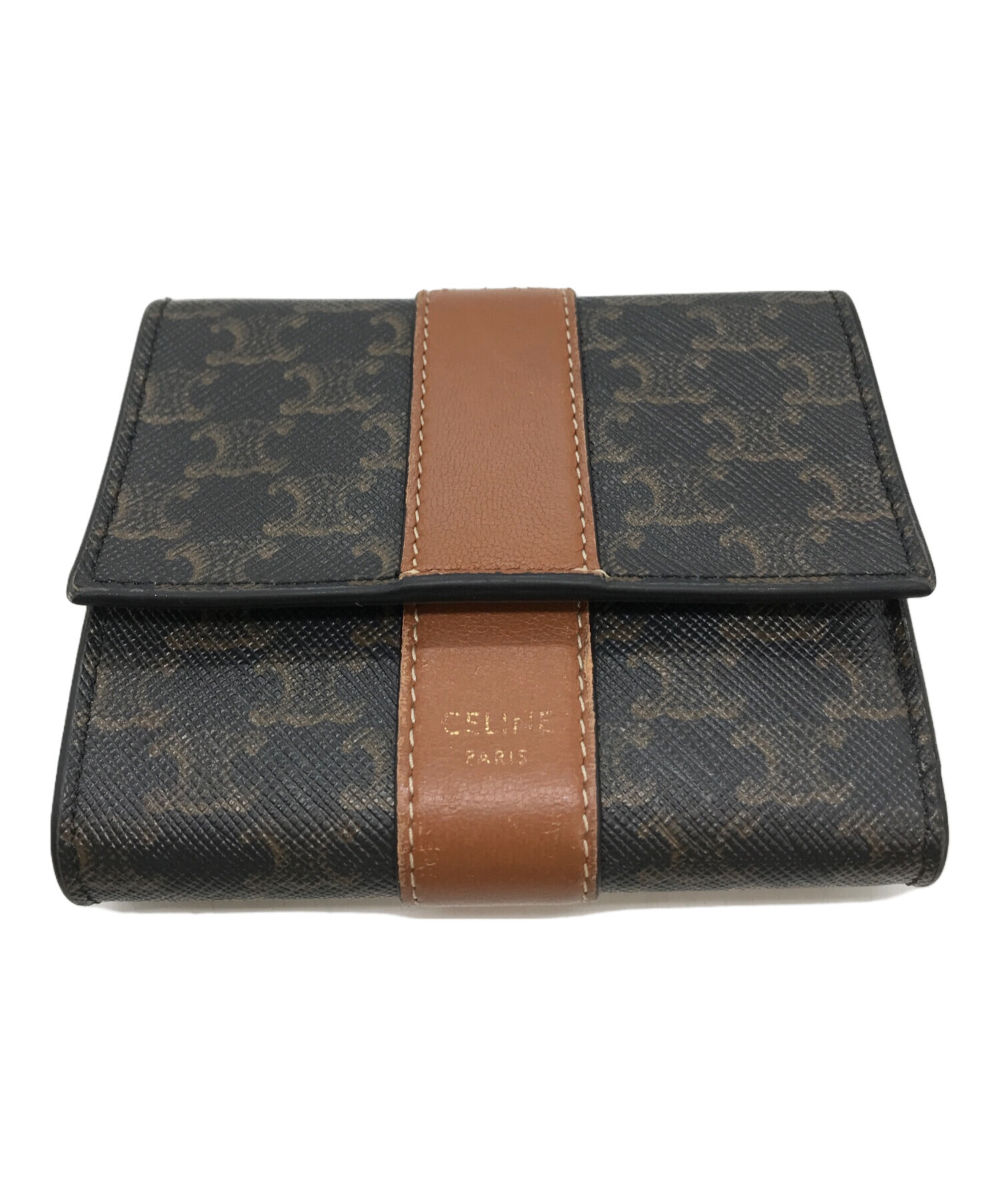 中古・古着通販】CELINE (セリーヌ) スモール トリフォールド 