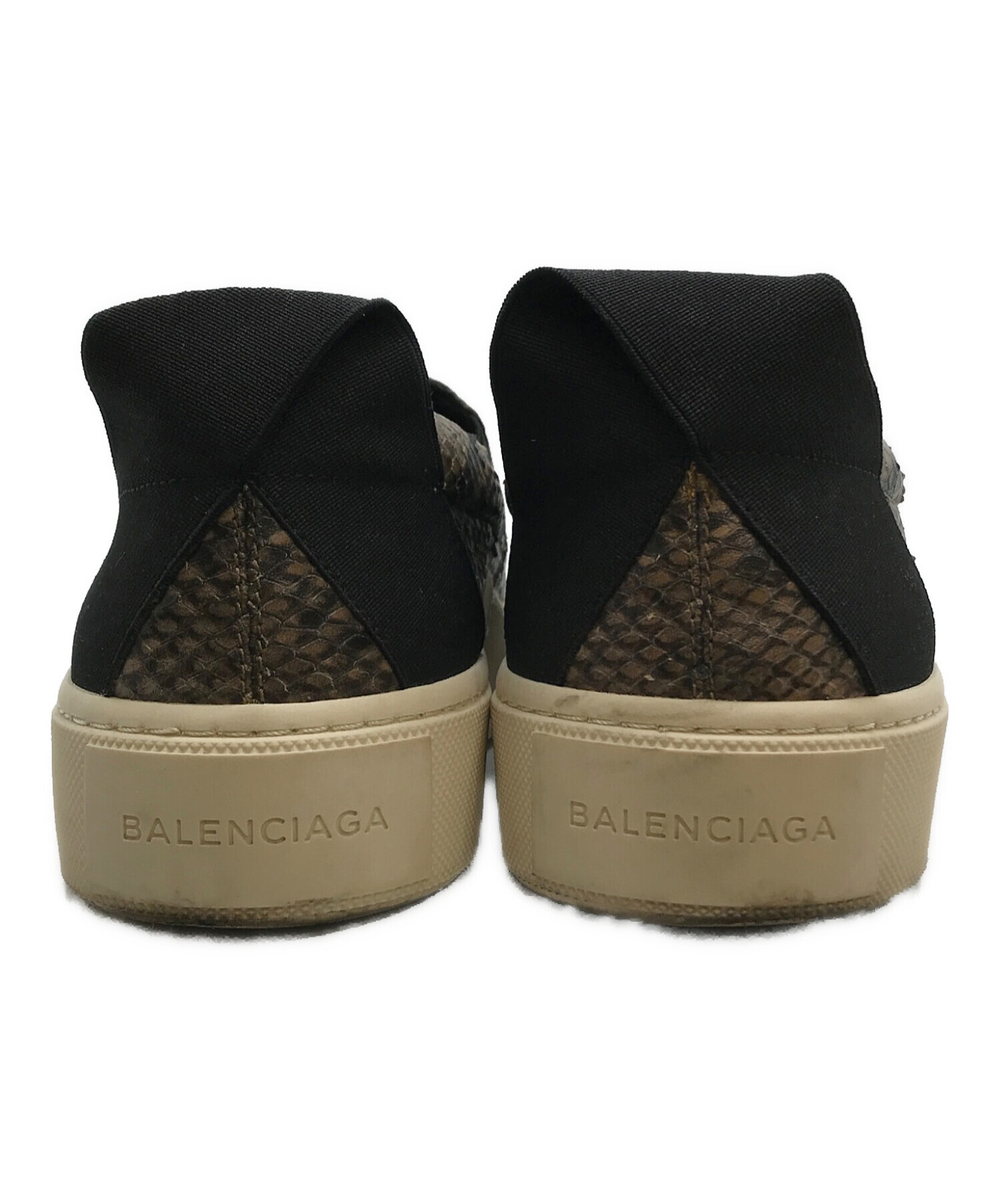 中古・古着通販】BALENCIAGA (バレンシアガ) パイソンデザイン  