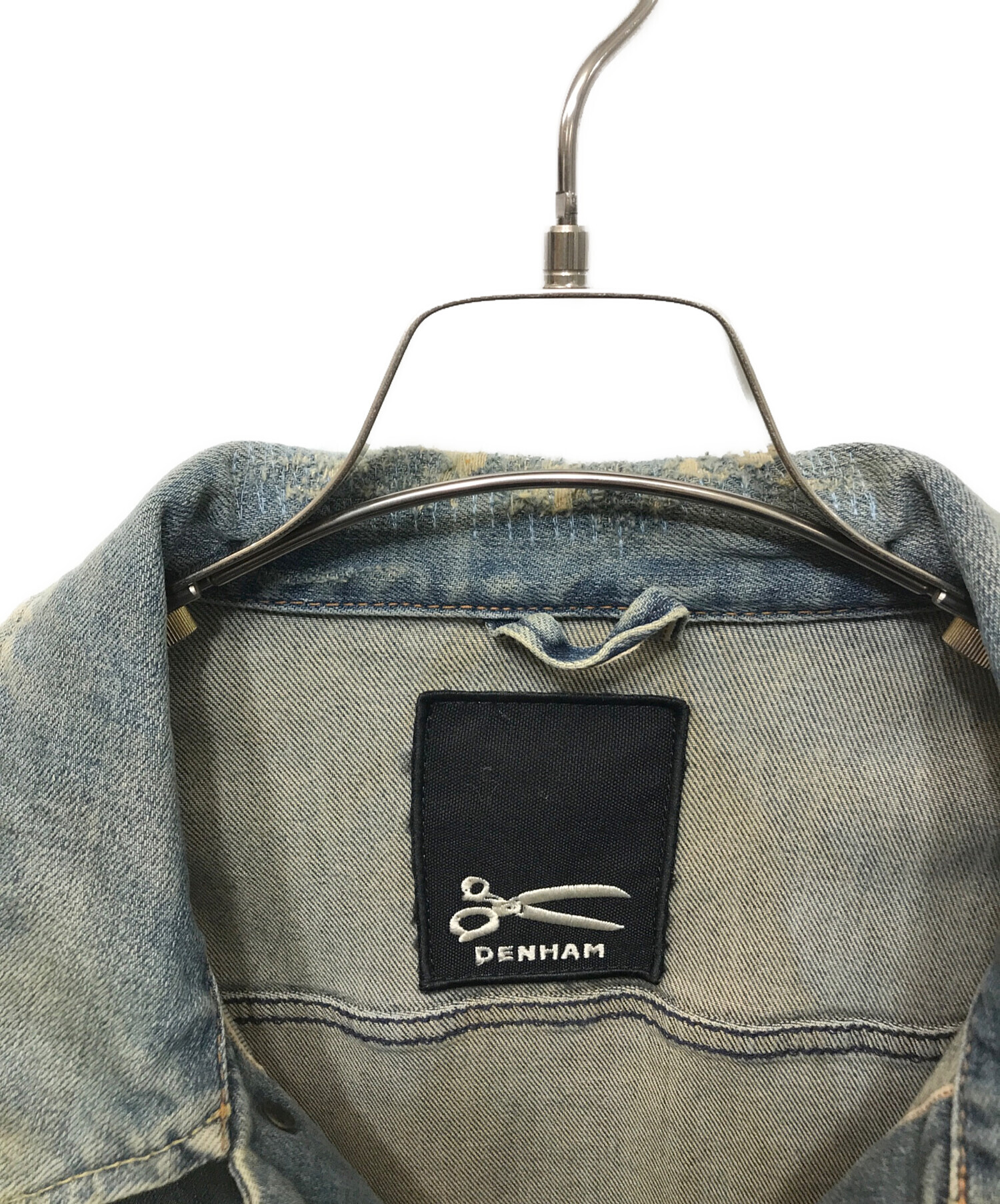 中古・古着通販】Denham (デンハム) ダメージ加工 ストレッチデニム 
