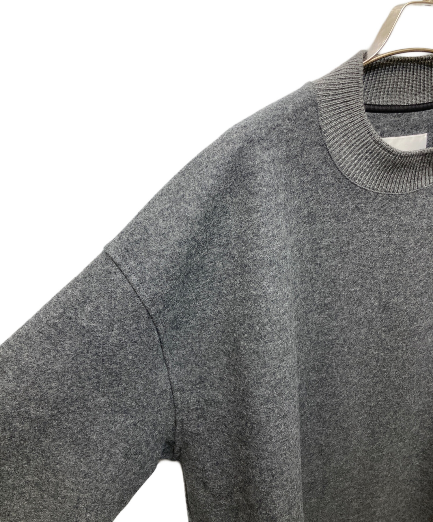 中古・古着通販】JIL SANDER (ジルサンダー) WOOL MELTON SWEATSHIRT