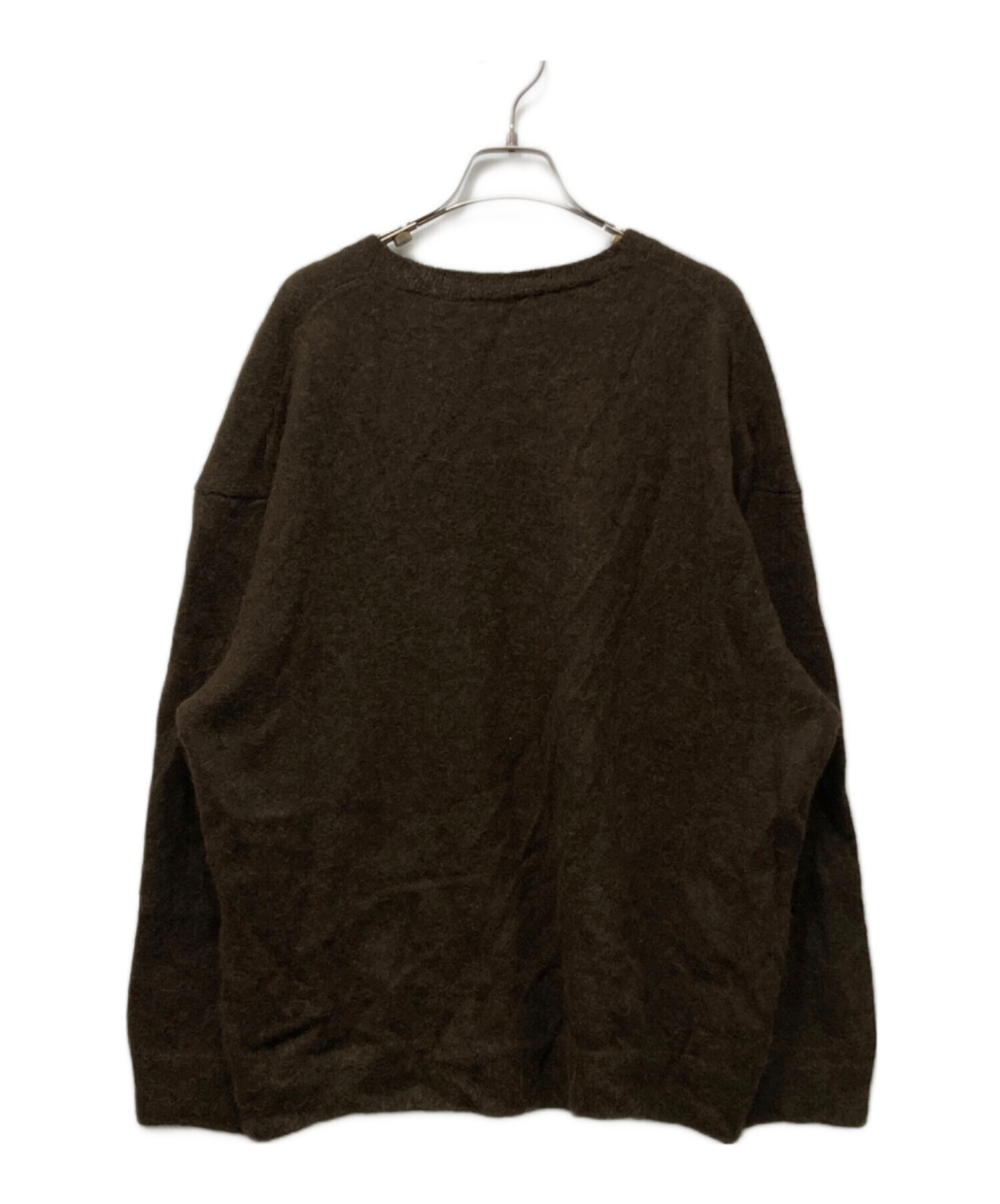 中古・古着通販】wirrow (ウィロウ) alpaca wool wide knit pullover 