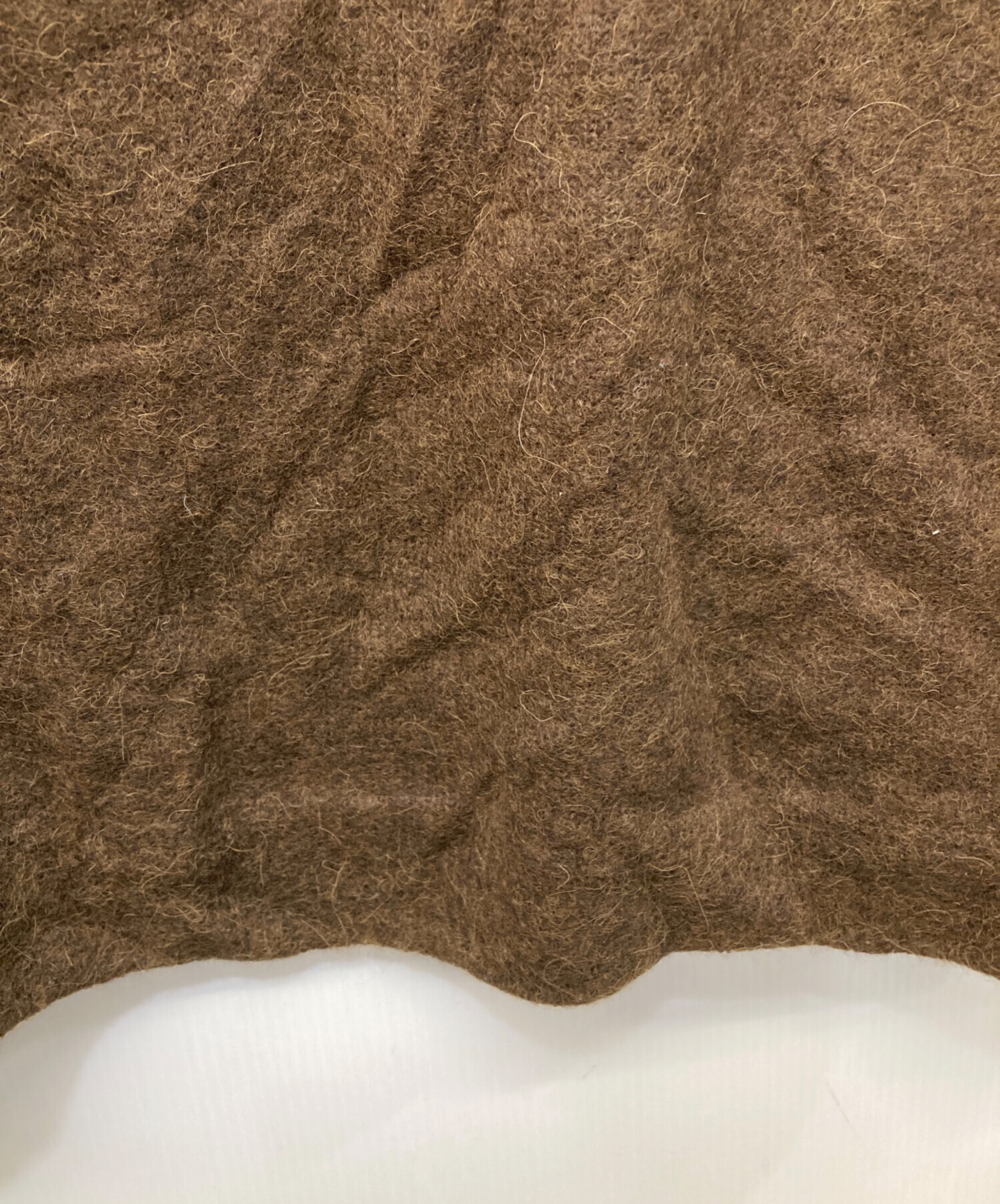 中古・古着通販】wirrow (ウィロウ) alpaca wool wide knit pullover 