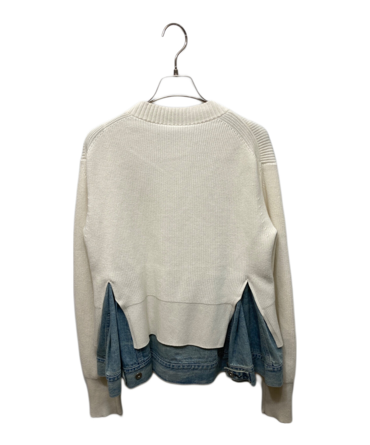 sacai ホワイトデニムジャケット sacai（サカイ）デニムジャケット
