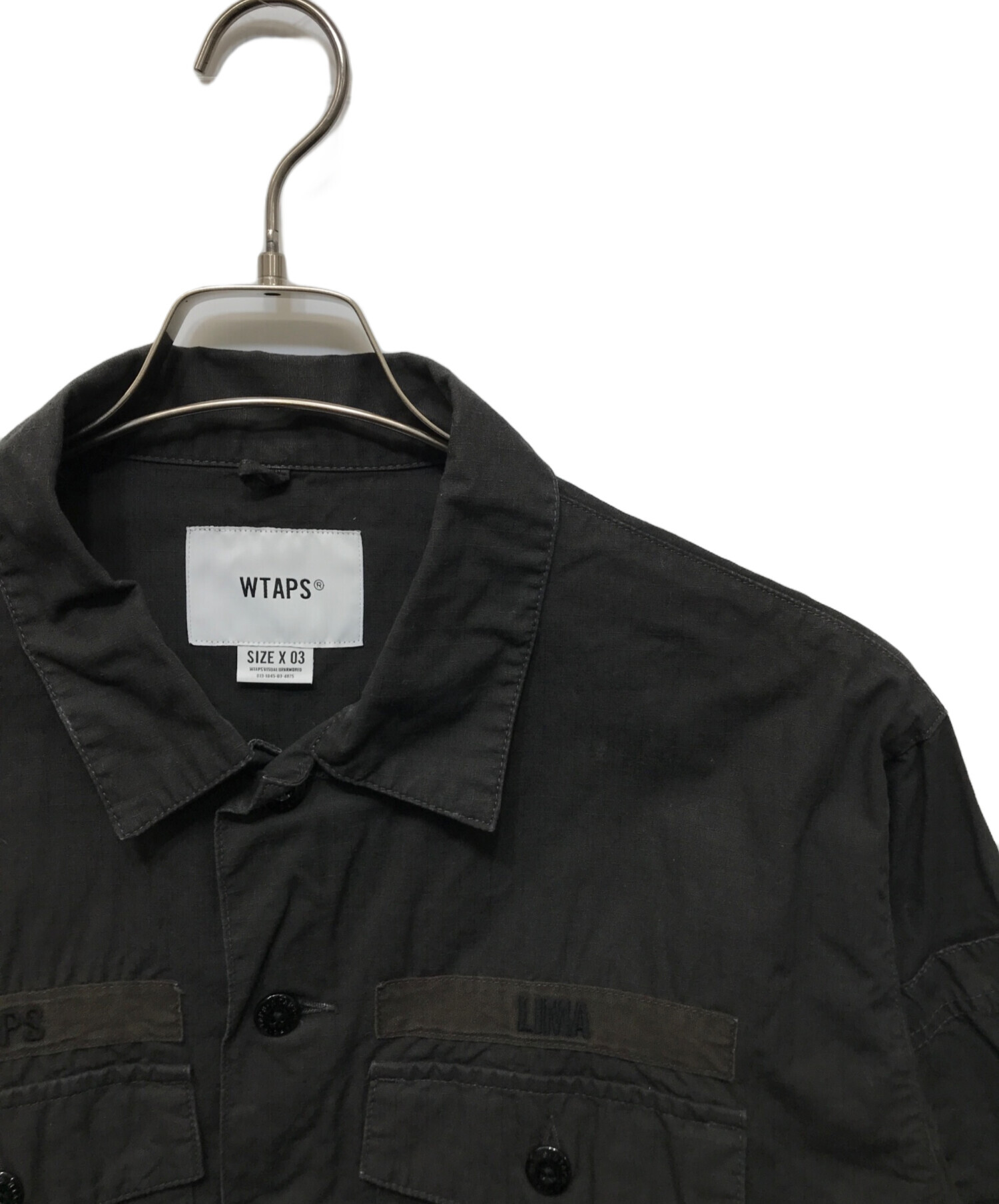 中古・古着通販】WTAPS (ダブルタップス) BUDS L/S MILITARY SHIRTS
