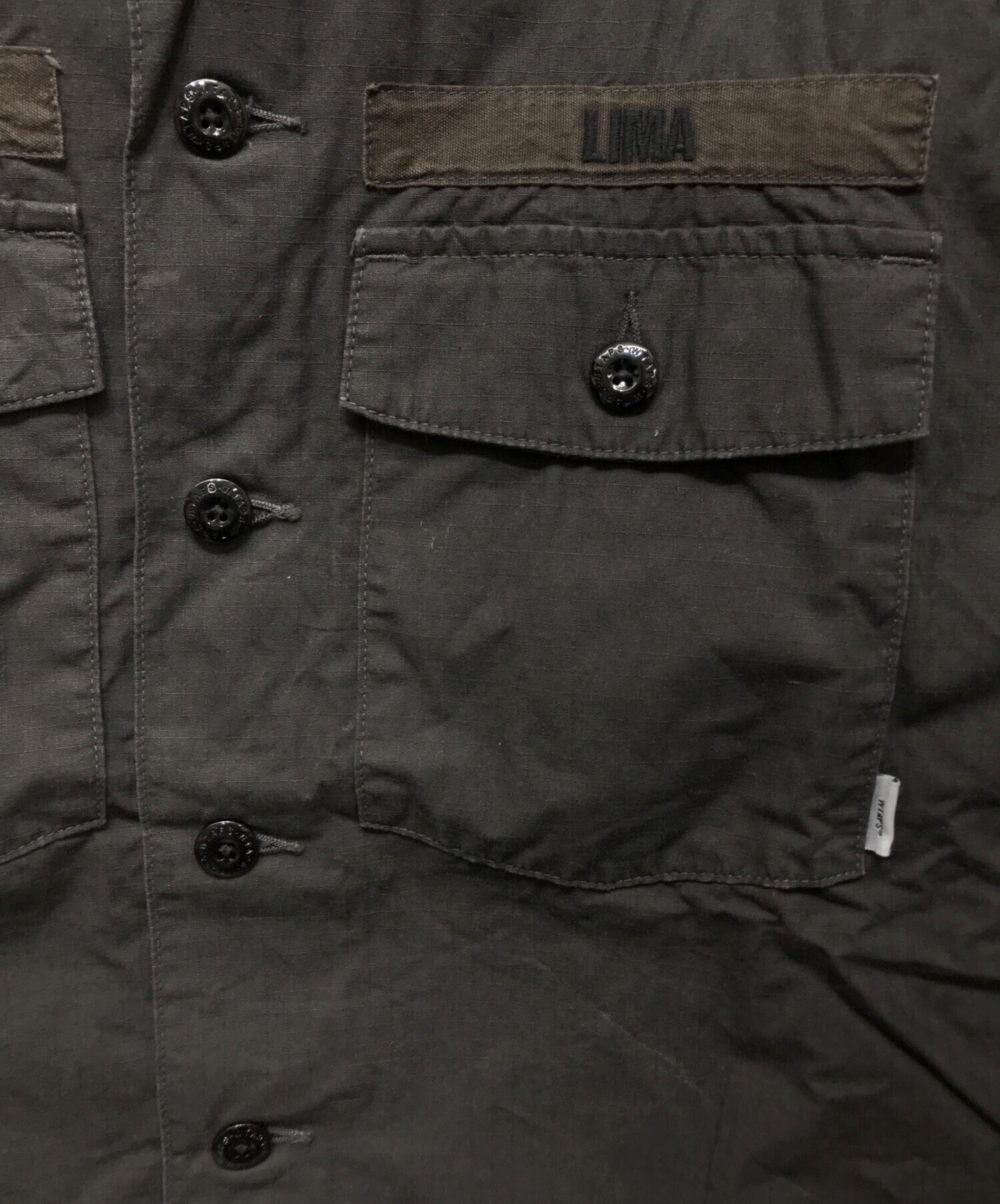 中古・古着通販】WTAPS (ダブルタップス) BUDS L/S MILITARY SHIRTS