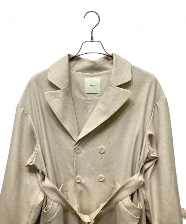 Eaphi ASYMMETRY CAPE TRENCH COAT