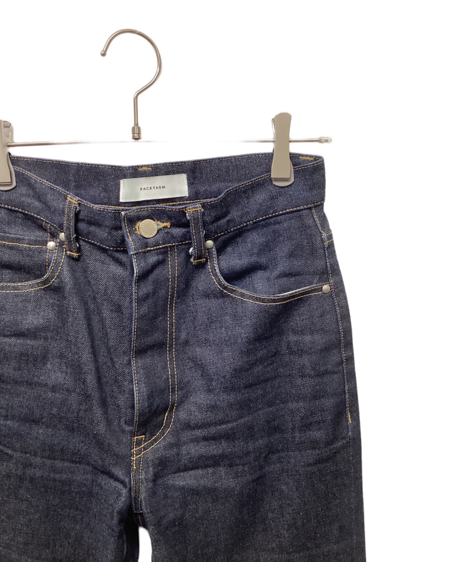 中古・古着通販】FACETASM (ファセッタズム) デニムパンツ インディゴ