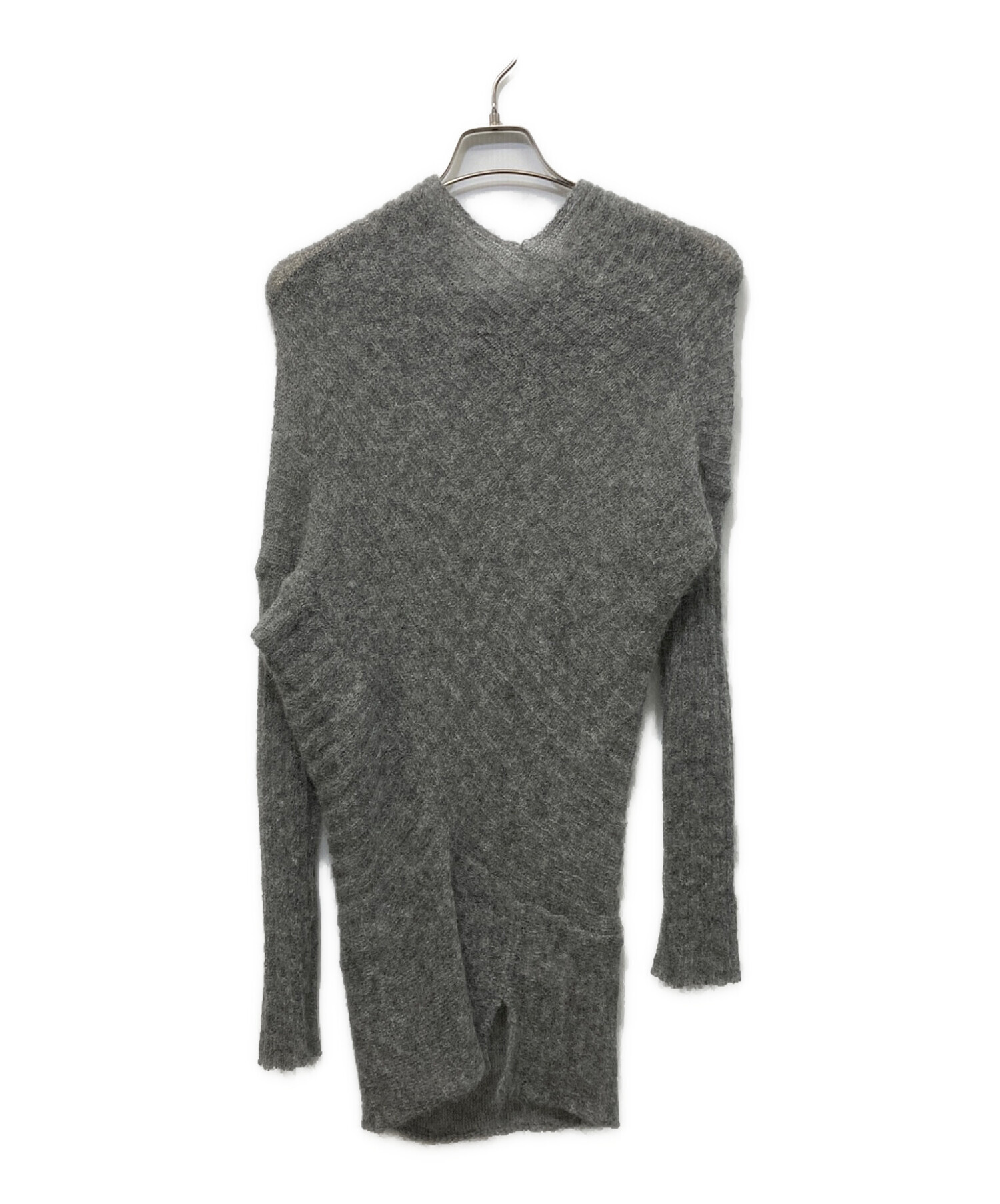 【新品タグ付】PALOMA WOOL パロマウール グレー Busca トップス 中古・古着通販】paloma-wool (パロマウール) モヘアニット グレー