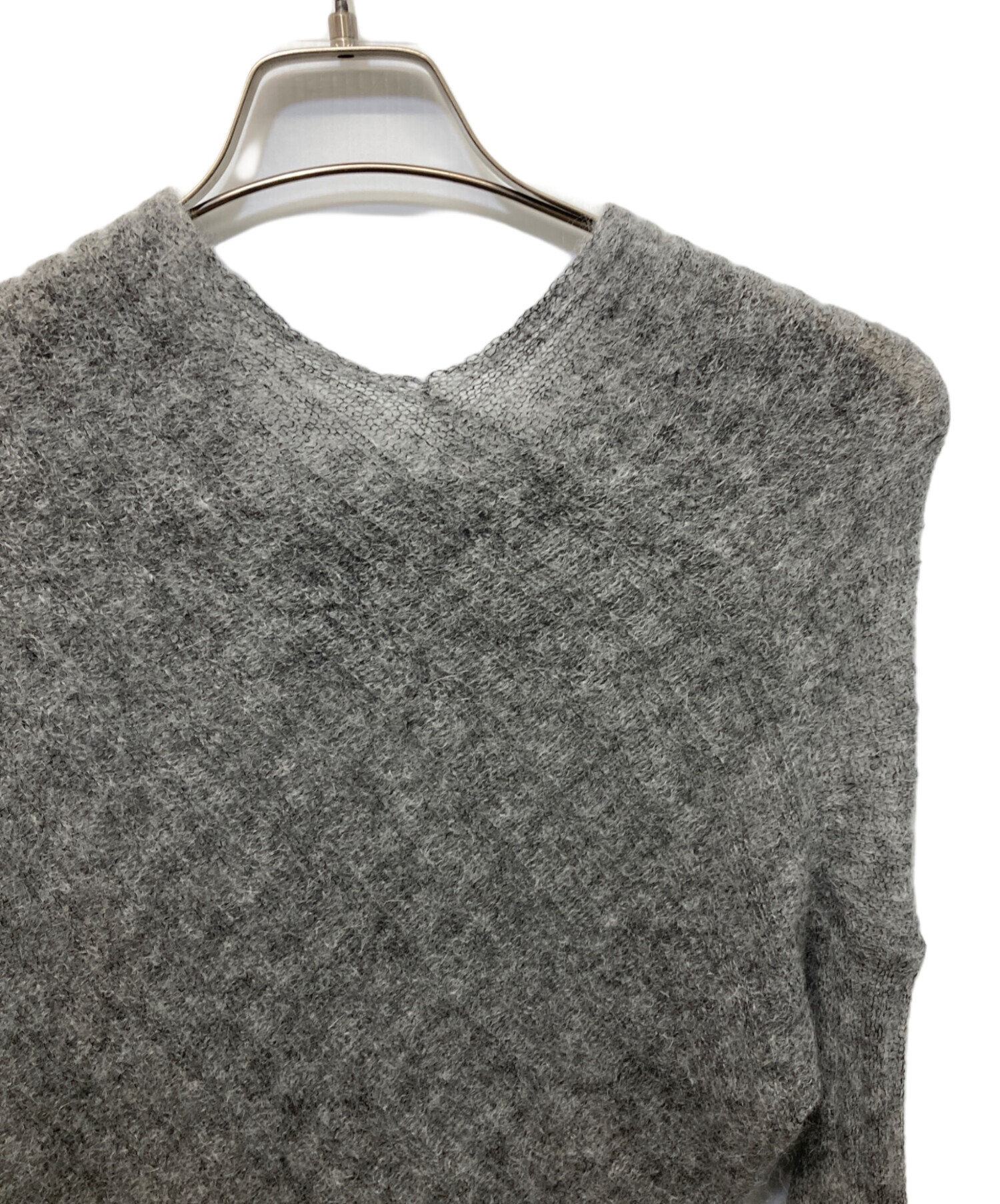 【新品タグ付】PALOMA WOOL パロマウール グレー Busca トップス paloma wool(パロマウール) ジップニット グレー サイズ S｜【公式