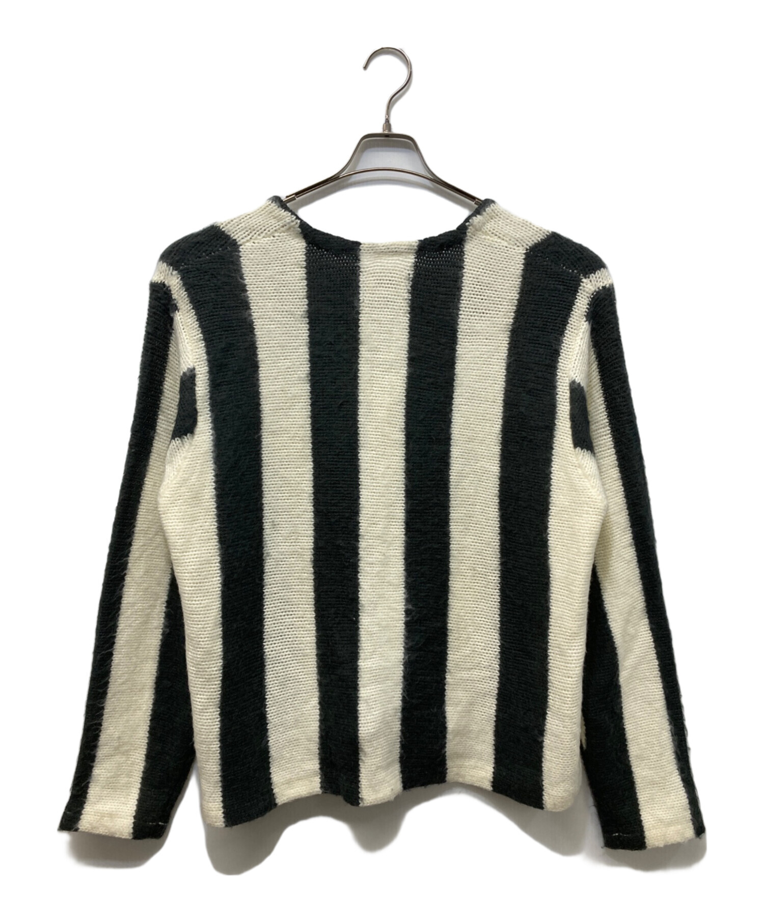 中古・古着通販】stussy (ステューシー) STRIPE BRUSHED CARDIGAN 