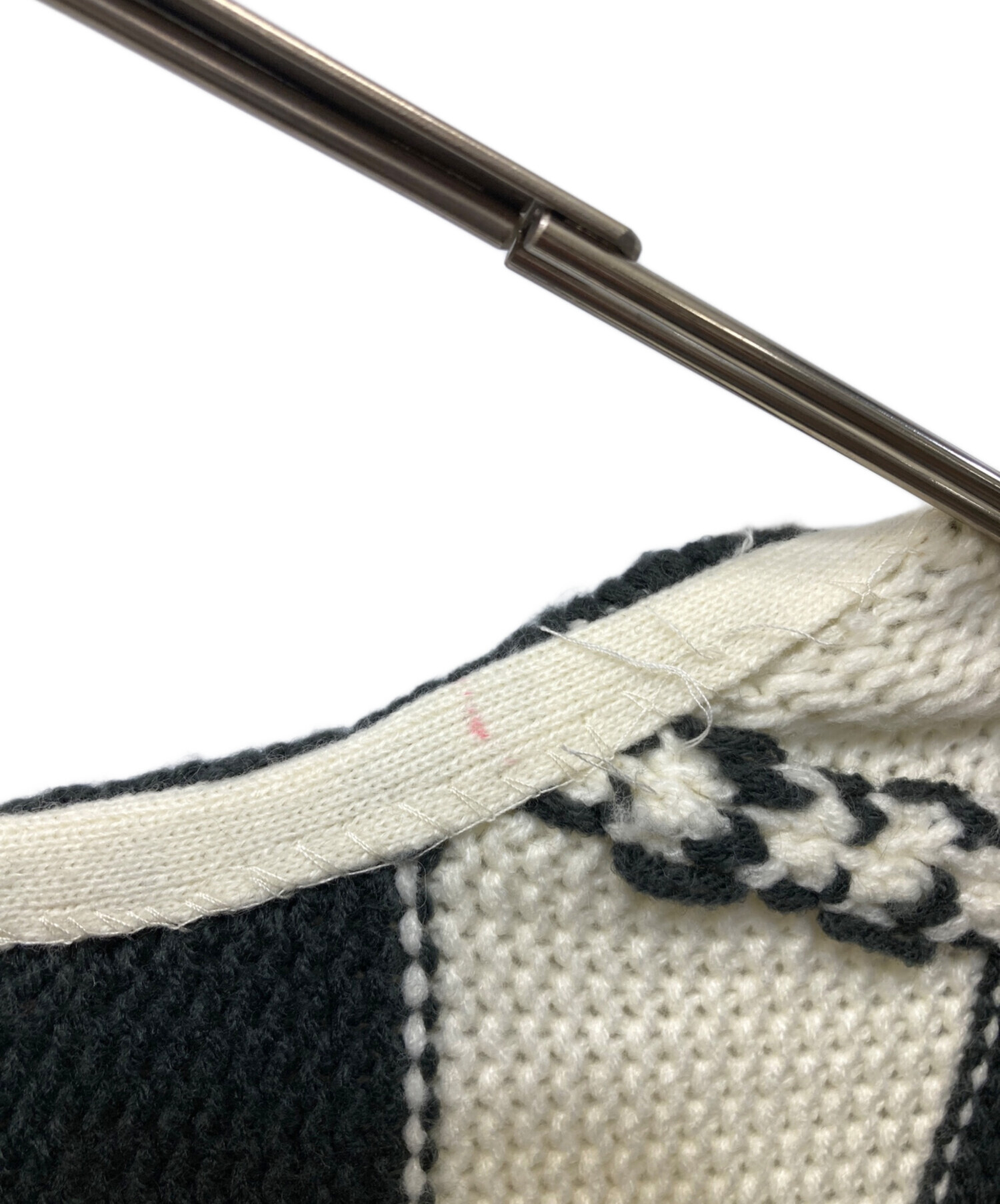 中古・古着通販】stussy (ステューシー) STRIPE BRUSHED CARDIGAN 