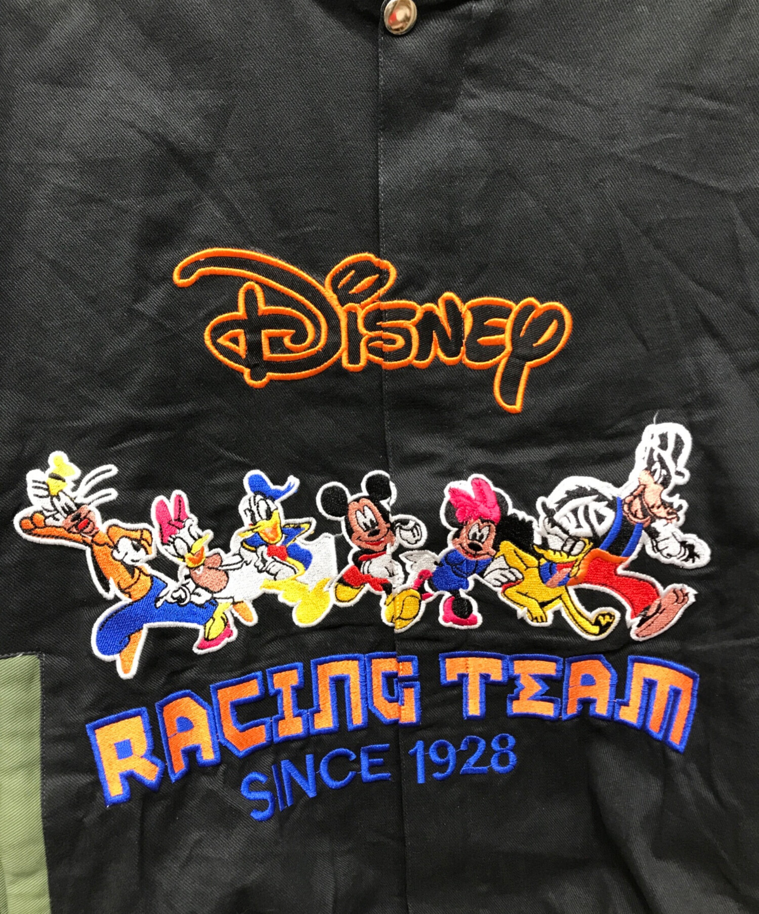 JH Design レーシング ジャケット 企業系 刺繍 オレンジ 古着 L UPS レーシングジャケット | JH Design - 古着屋グレープフルーツ