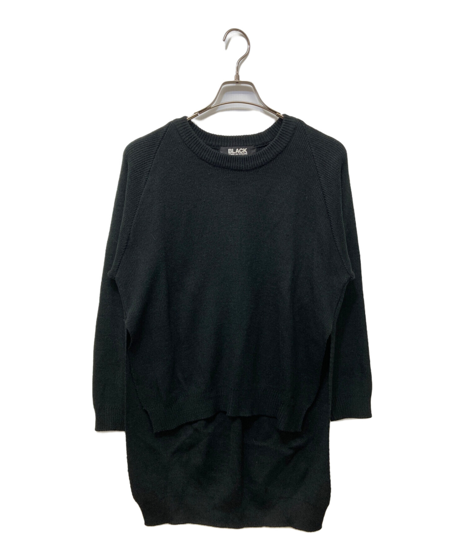black comme des garcons サイドスリットニット black comme des garcons サイドスリットニット COMME des GARÇONS