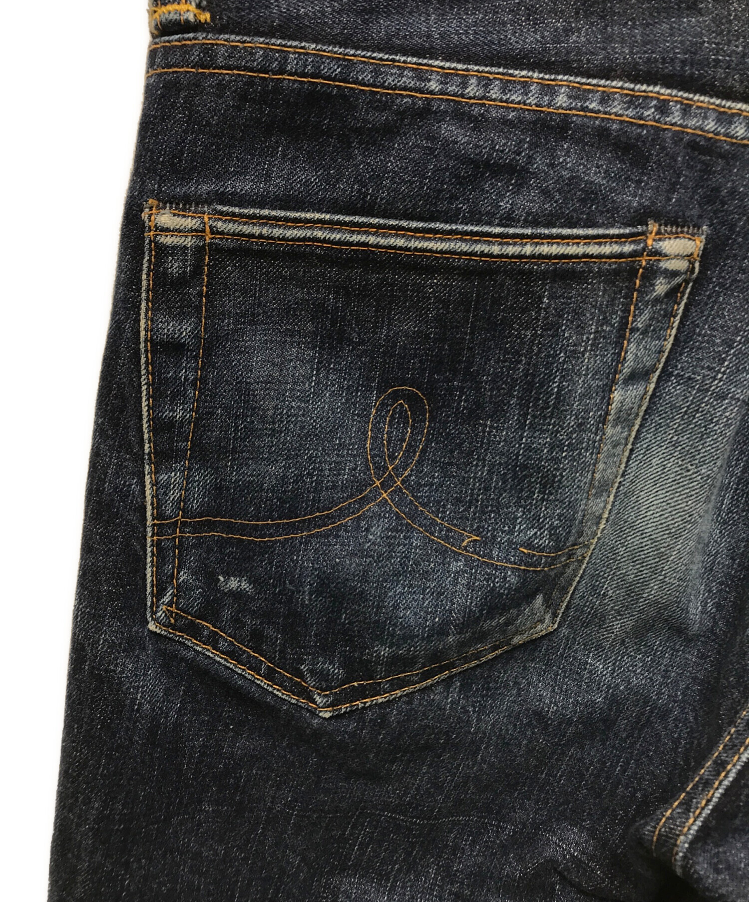 中古・古着通販】RRL (ダブルアールエル) デニムパンツ ブルー サイズ
