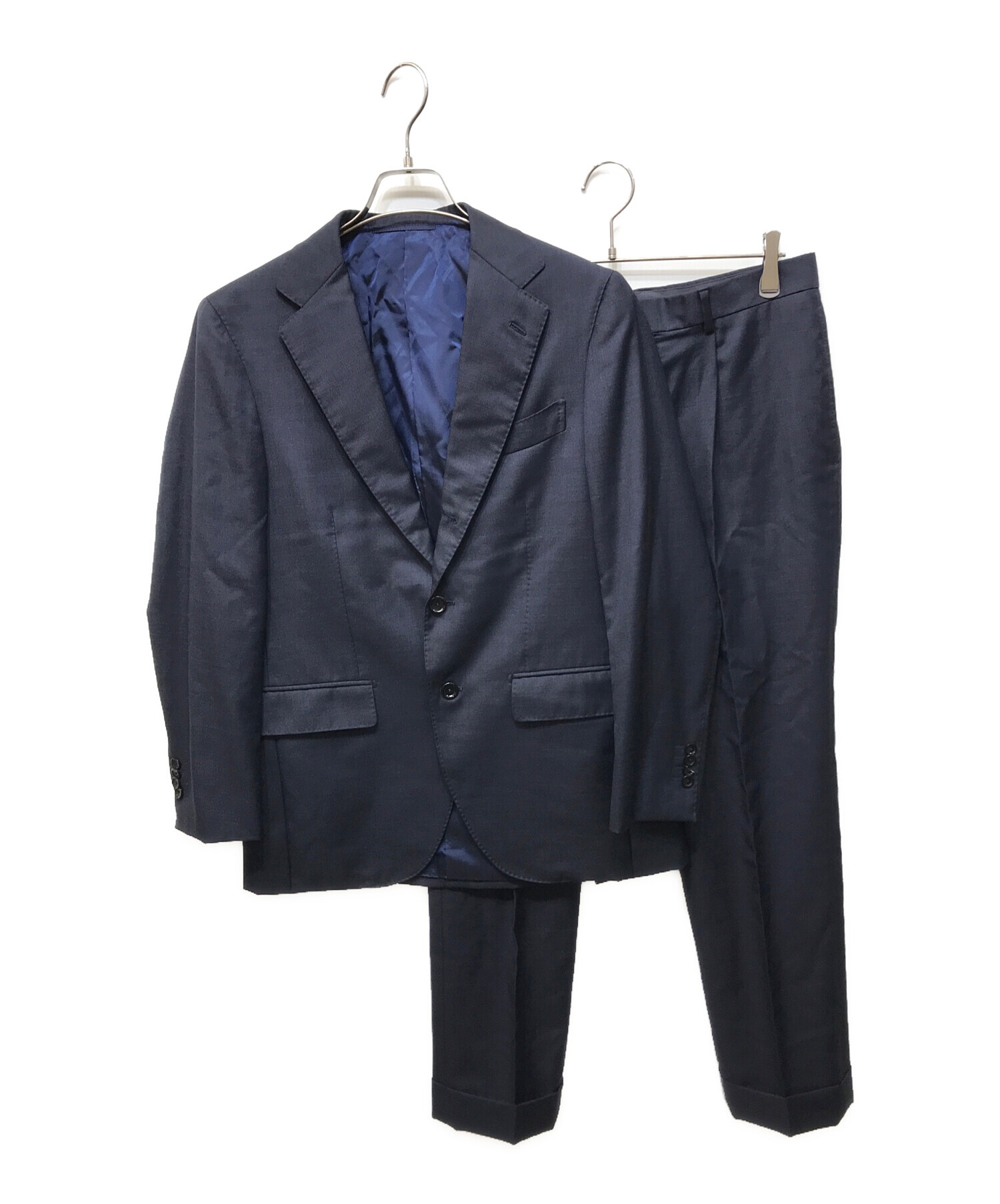 BEAMSF ビームスエフ スーツ セットアップ ネイビー 46 BEAMS F