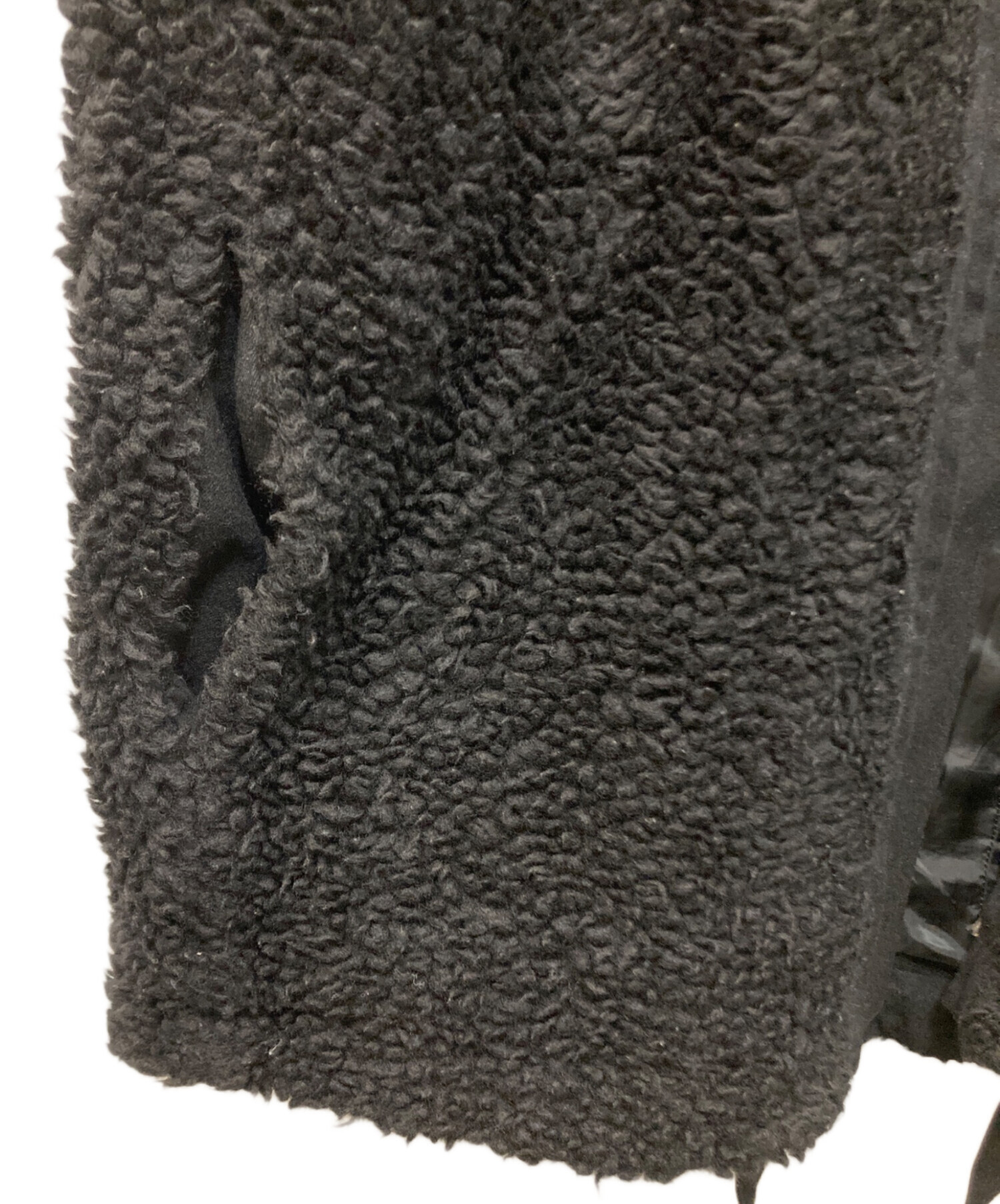 中古・古着通販】stein (シュタイン) WOOL BOA ZIP LONG JACKET