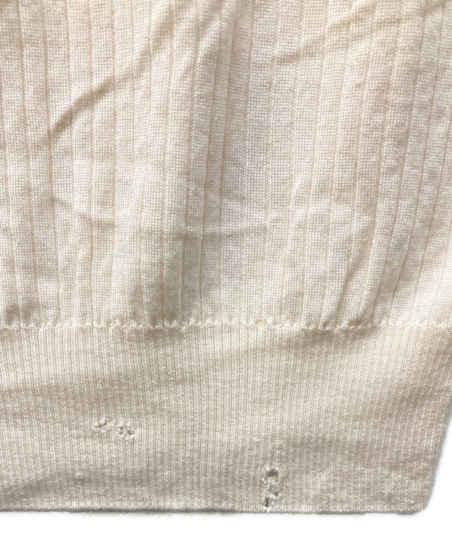 中古・古着通販】DRAWER (ドゥロワー) 18G カシミヤシルクリブタートル