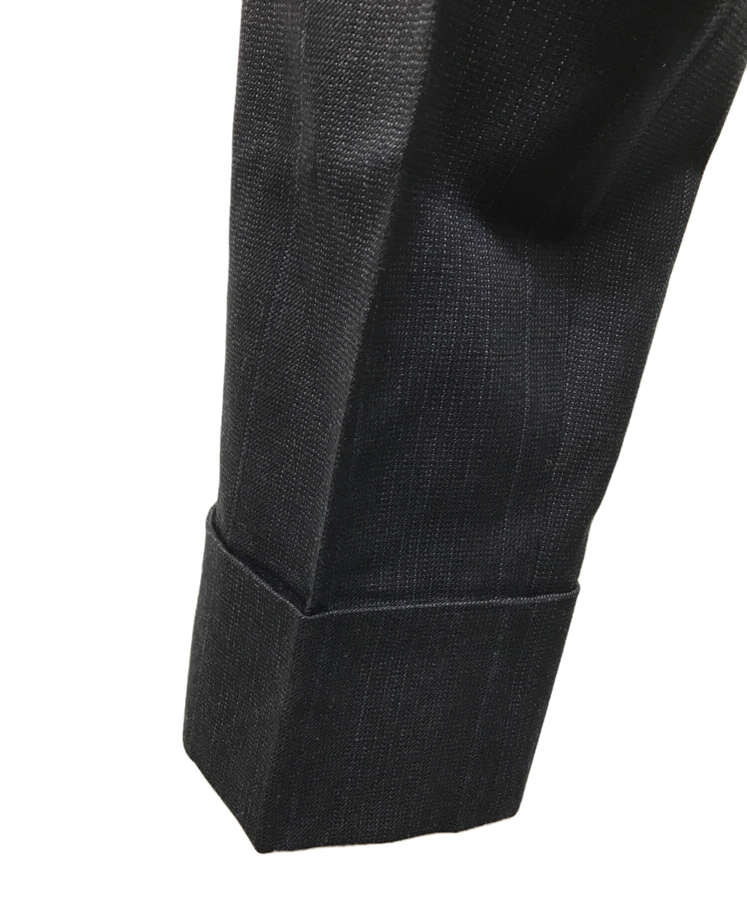 中古・古着通販】PRADA (プラダ) ストライプスラックス ネイビー