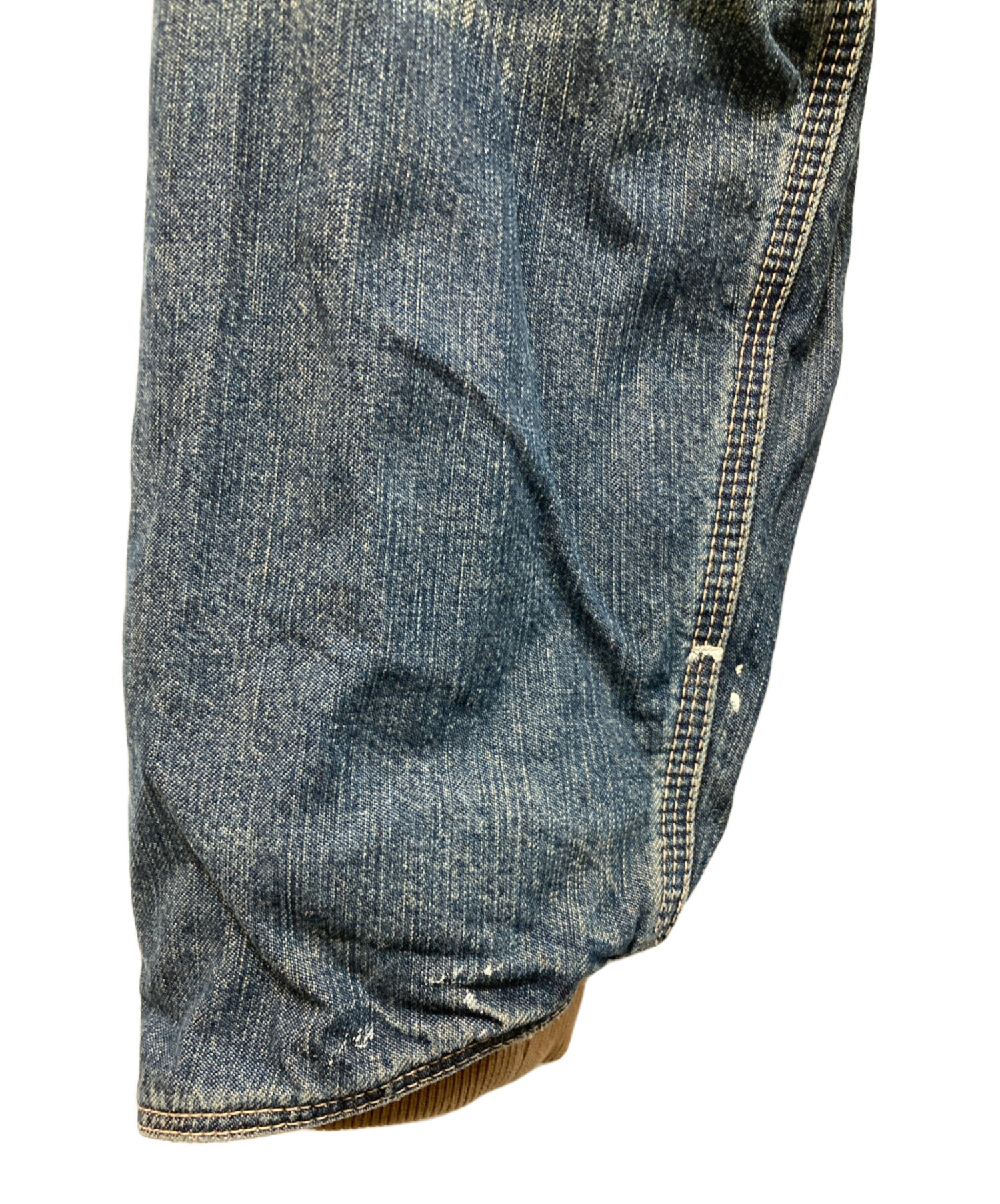 中古・古着通販】KAPITAL (キャピタル) 裏地付デニム ロングコート 