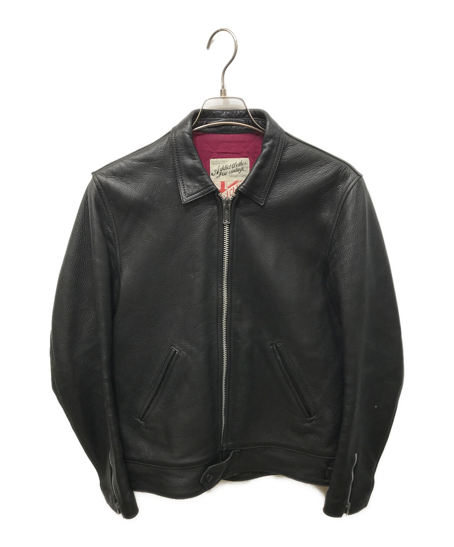 ADDICT CLOTHES AD-01 ディアスキン　ブラック　新品未使用品 中古・古着通販】ADDICT CLOTHES (アディクト クローズ) AD01 ディア