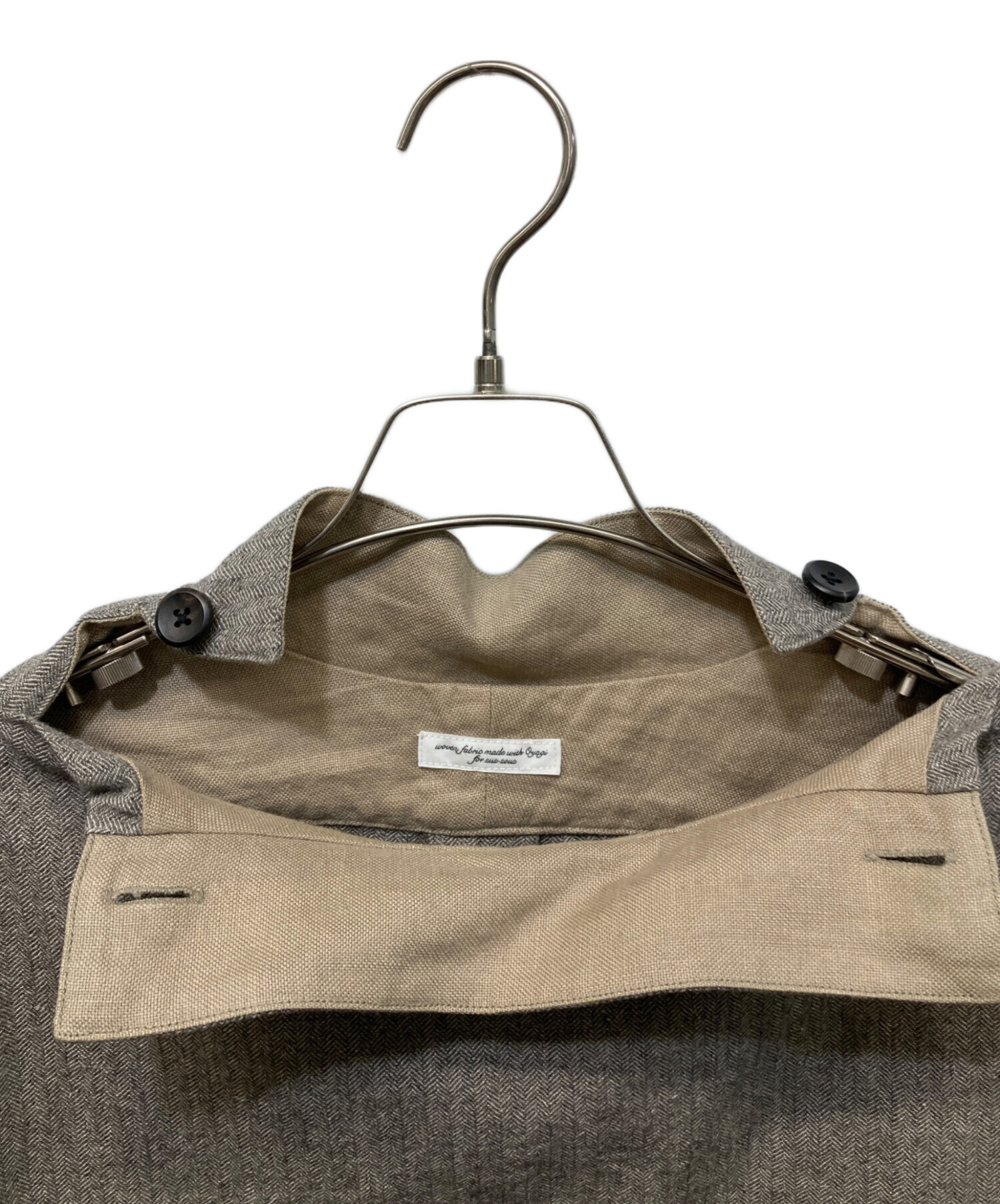 中古・古着通販】SUS-SOUS (シュス) SLEEPING SMOCK グレー サイズ:1