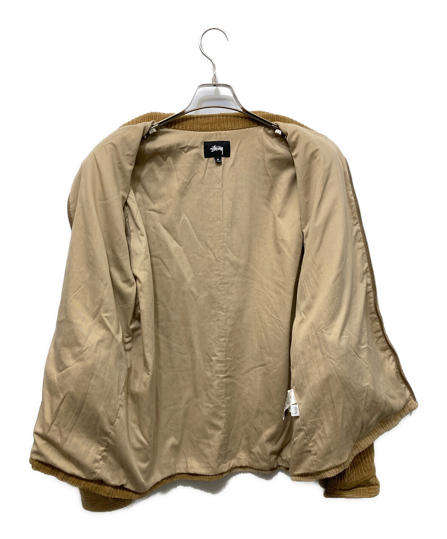 中古・古着通販】stussy (ステューシー) MIX UP CORD JACKET ブラウン 