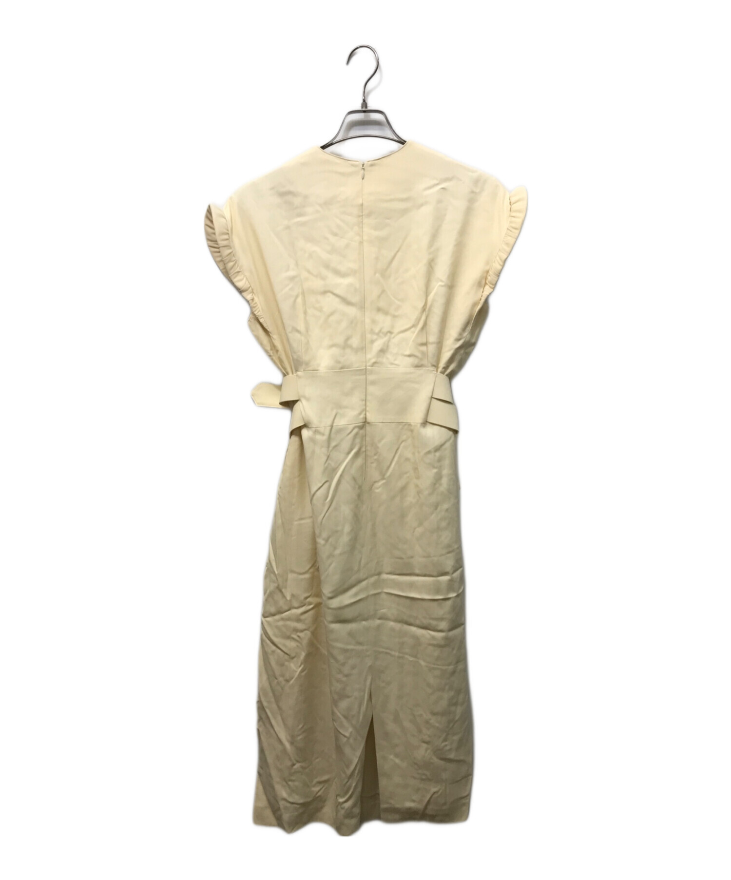 AKIRA NAKA アキラナカ ノースリーブワンピース ベルト付き サイズ2 中古・古着通販】AKIRA NAKA (アキラナカ) ベルト付きノースリーブ