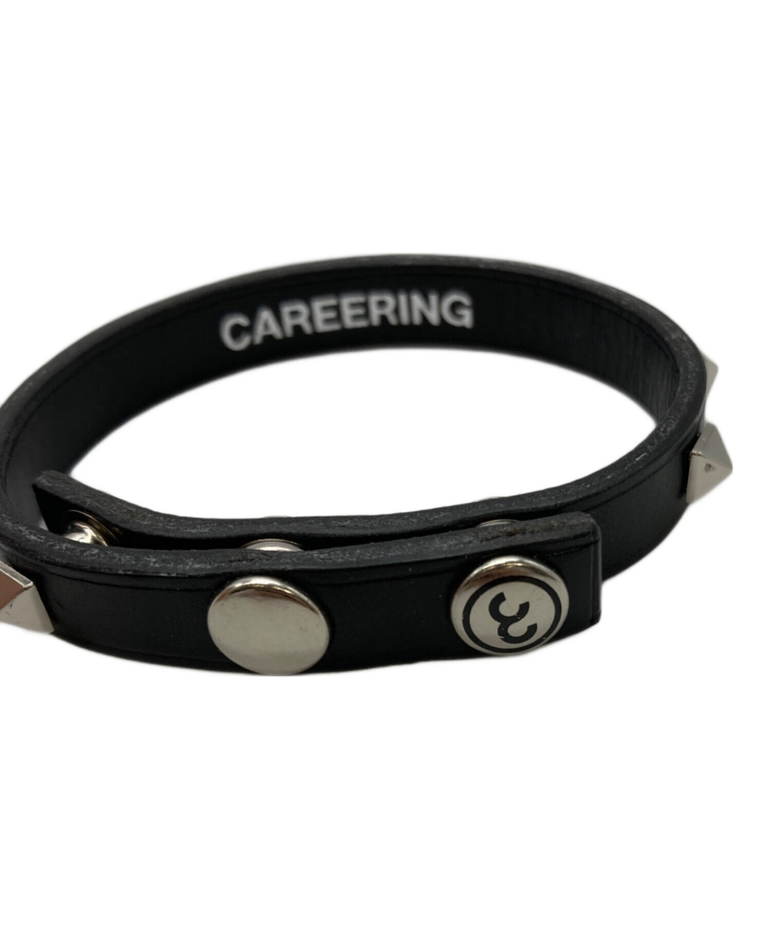 中古・古着通販】CAREERING (キャリアリング) スタッズ レザー