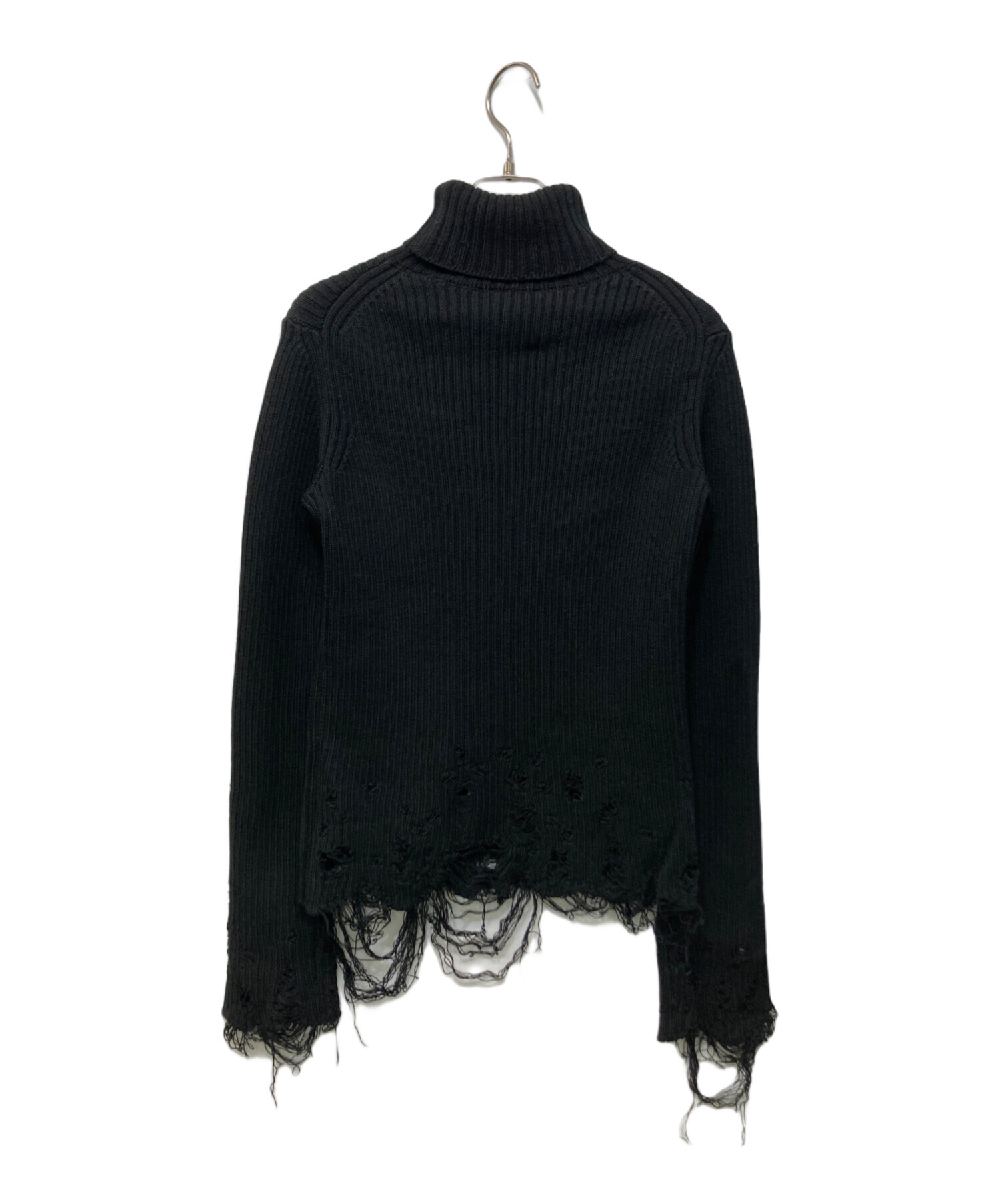 5809【美品・オーバーサイズ】バレンシアガ‪☆タートルネックニット 背面ロゴ 5809【美品・オーバーサイズ】バレンシアガ‪☆タートルネックニット‬