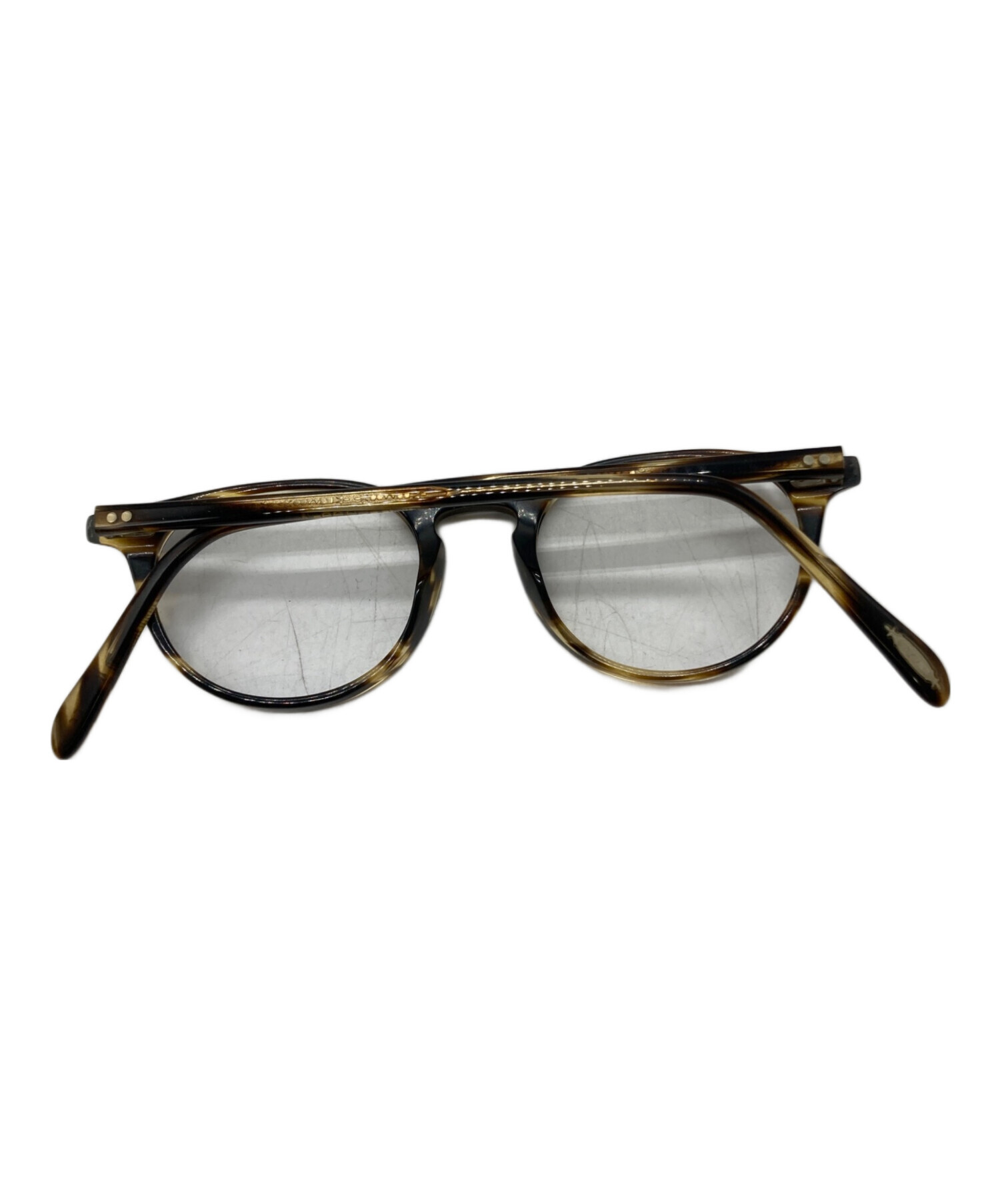 OLIVER PEOPLES 度無しメガネ Riley-P-CF DM メガネ RILEY-P-CF OLIVER
