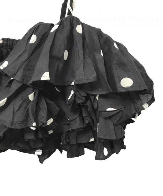 【新品タグ付き】クリンクルクリンクルクリンクル/フリルドットキャミ 中古・古着通販】CRINKLE CRINKLE CRINKLE (クリンクル クリンクル