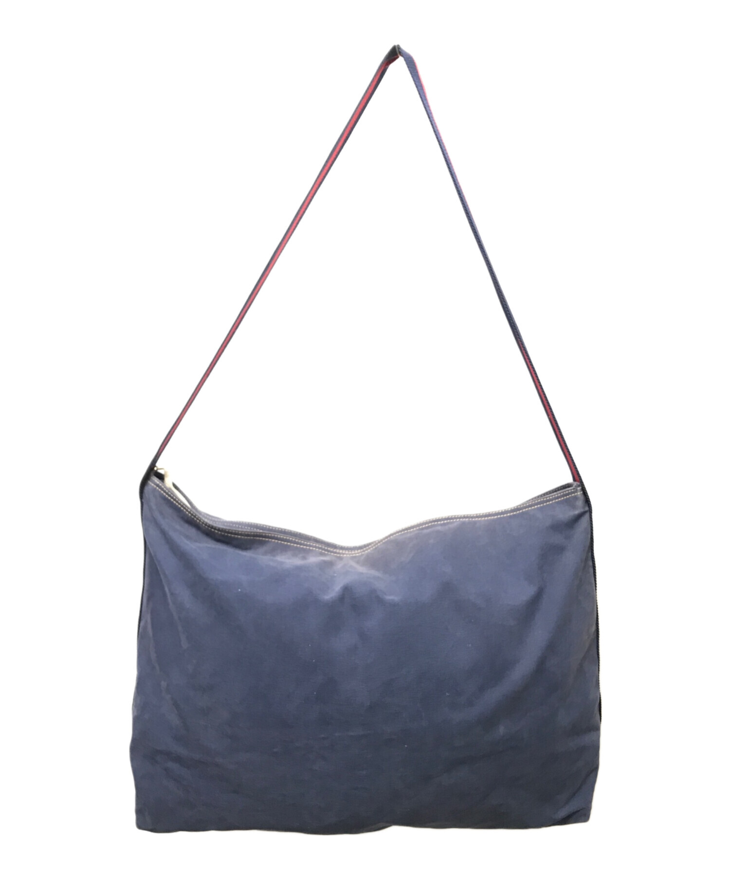 中古・古着通販】GUCCI (グッチ) ロゴキャンバスショルダーバッグ 