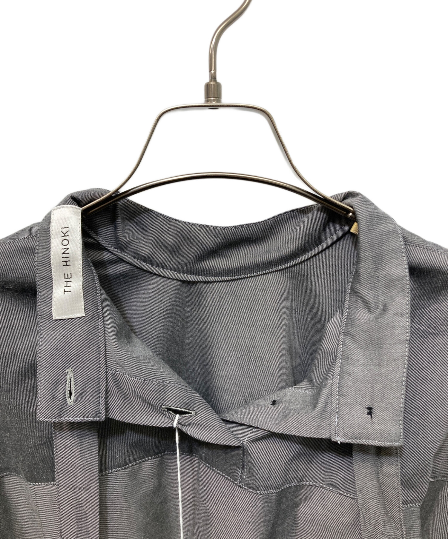 【美品】THE HINOKI オーガニックコットン　3タックチノ THE HINOKI オーガニックコットン3タックチノトラウザー TH21W-11