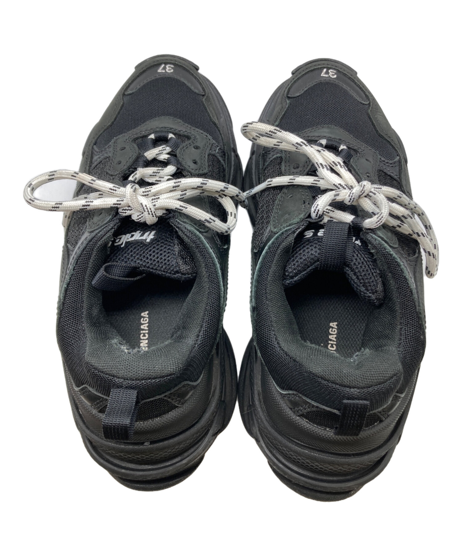 中古・古着通販】BALENCIAGA (バレンシアガ) Triple-S WOMEN ブラック 