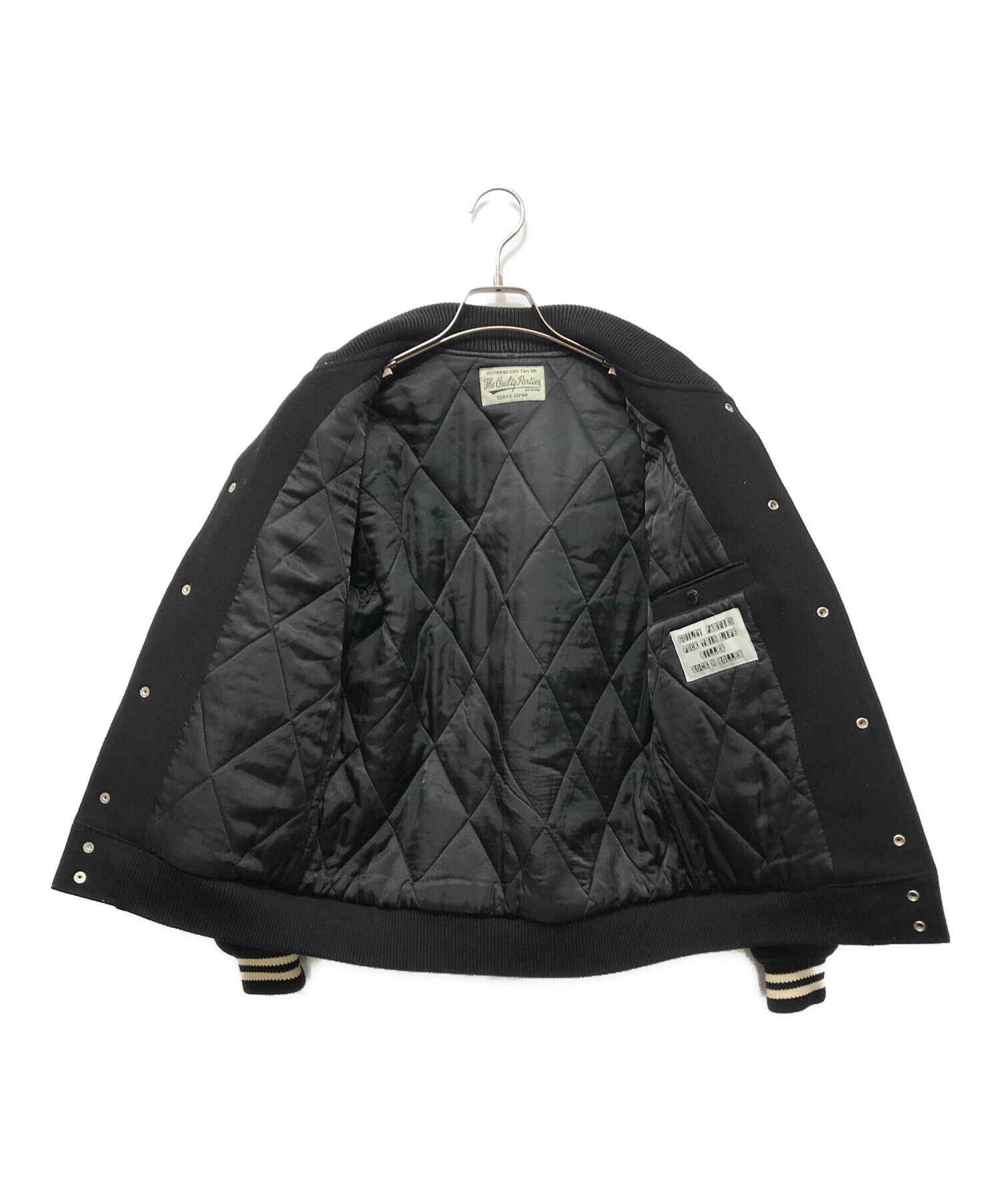 中古・古着通販】WACKO MARIA (ワコマリア) スタジャン ブラック