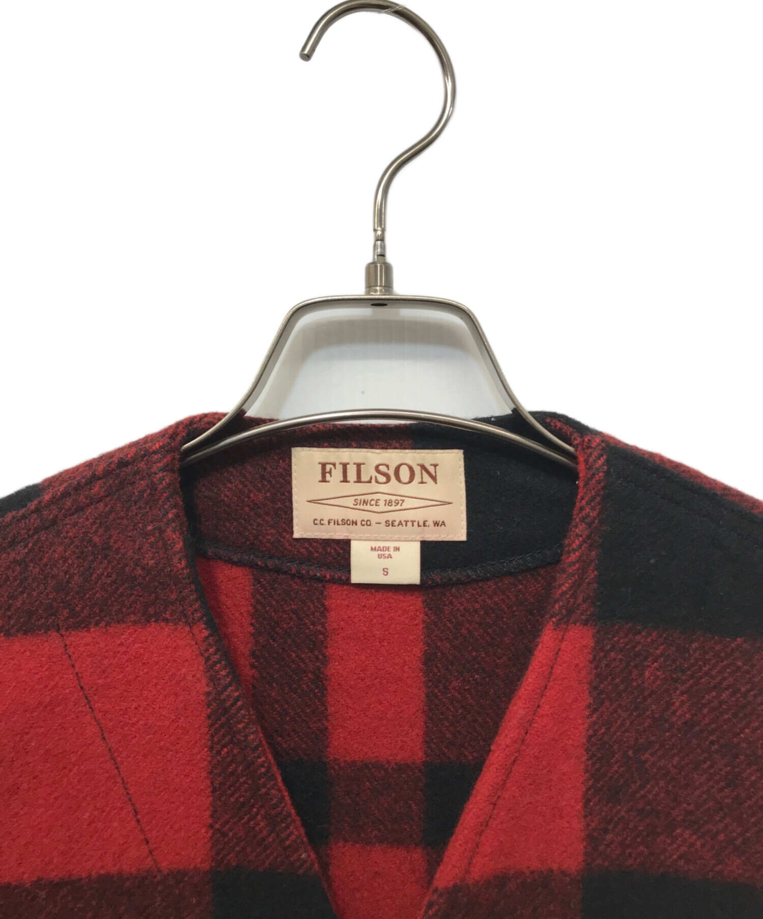 中古・古着通販】FILSON (フィルソン) チェックマッキーノベスト