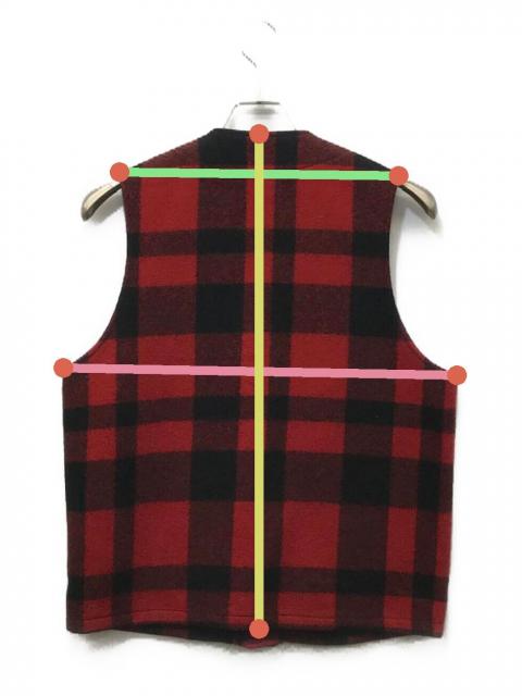 中古・古着通販】FILSON (フィルソン) チェックマッキーノベスト