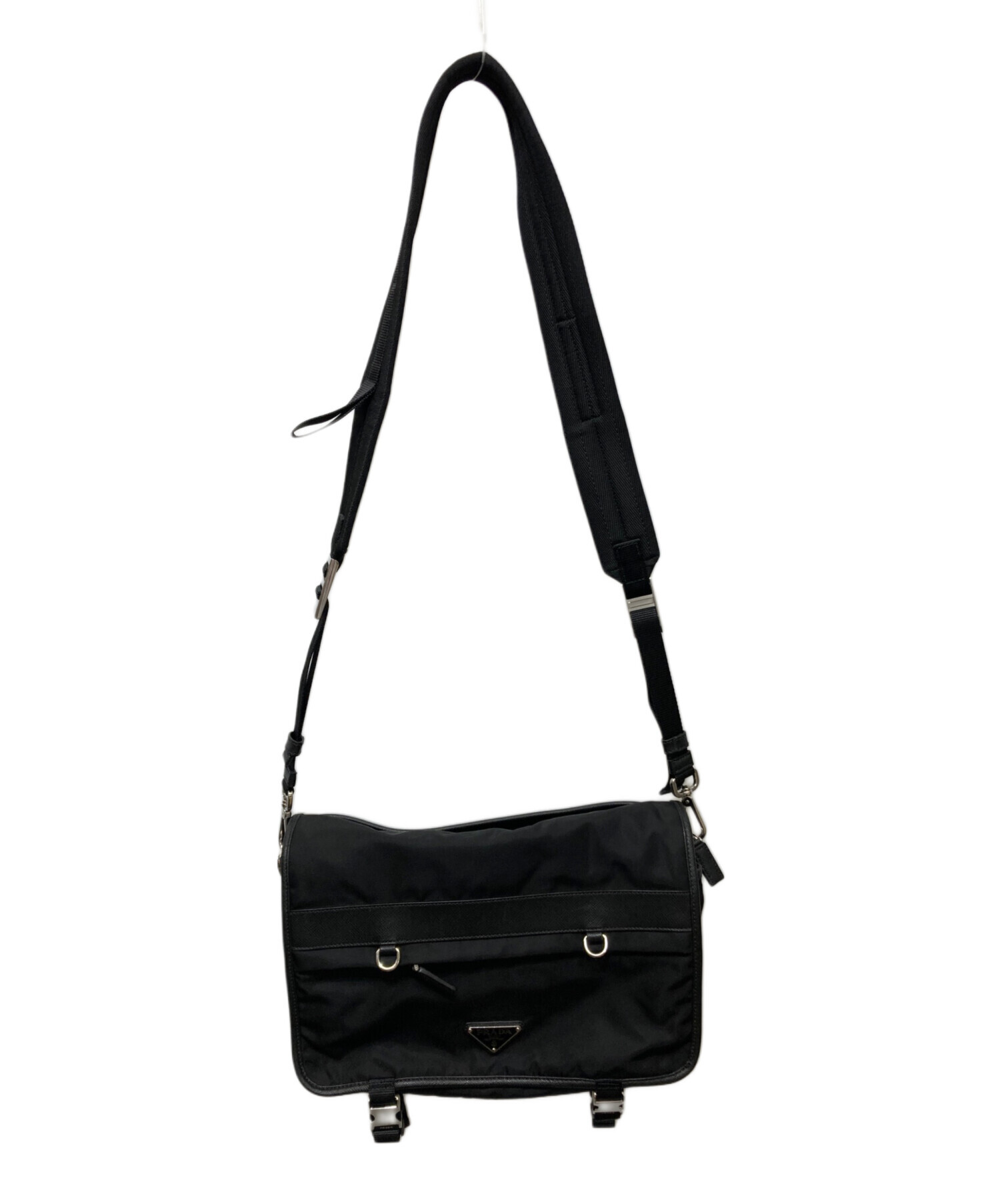中古・古着通販】PRADA (プラダ) TESSUTO MONTAGN ショルダーバッグ 