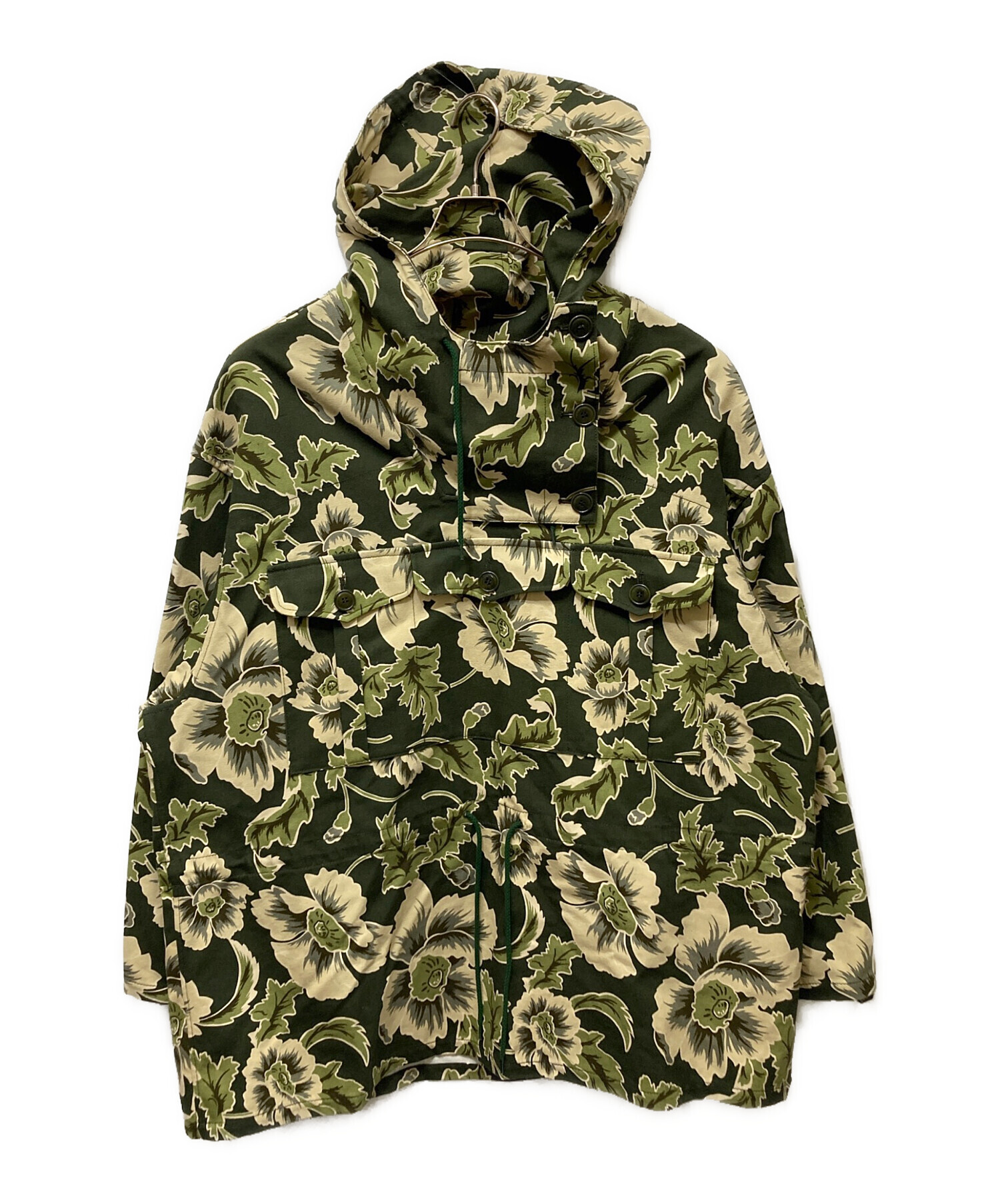 中古・古着通販】KENZO (ケンゾー) アノラックパーカー オリーブ