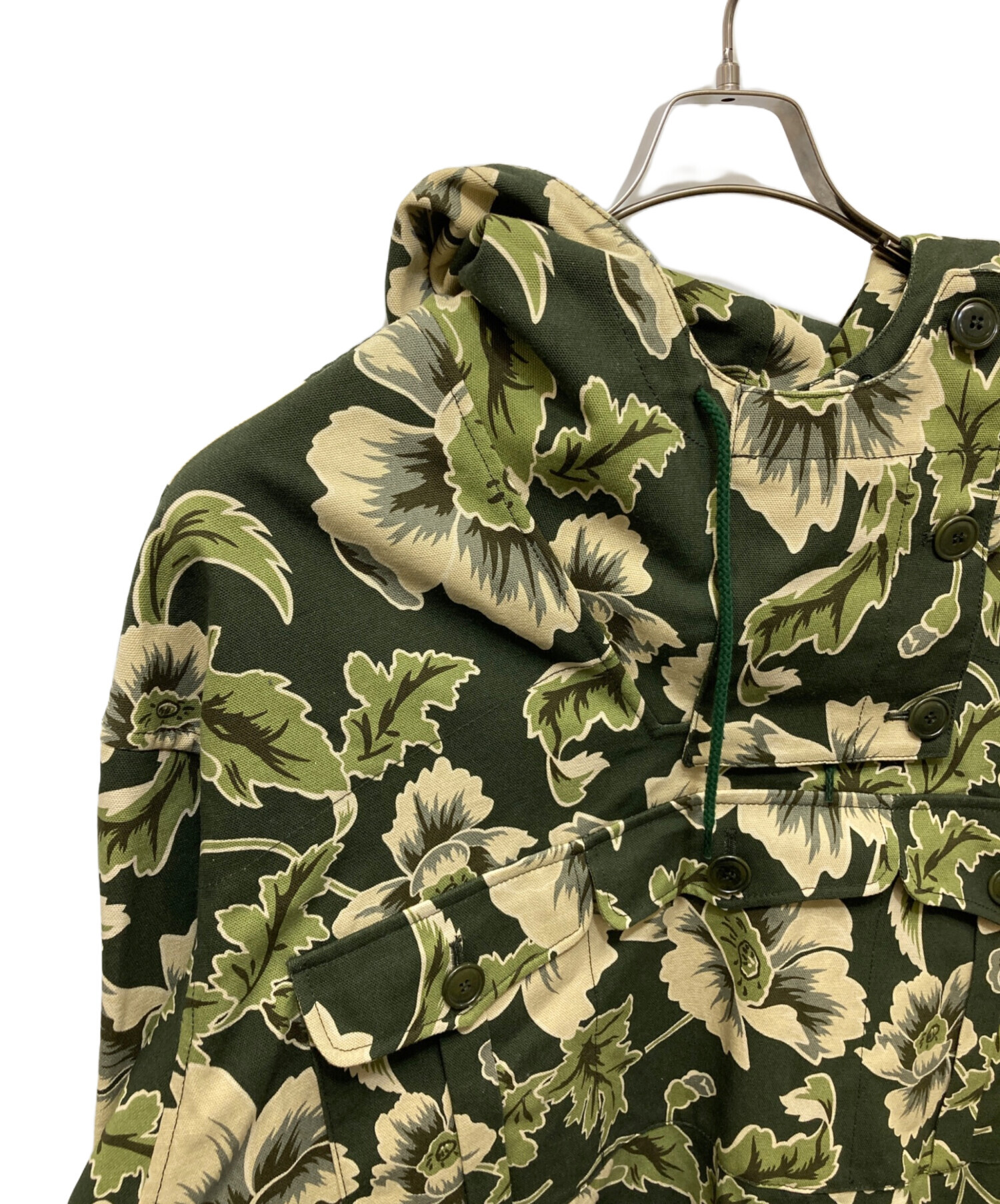 中古・古着通販】KENZO (ケンゾー) アノラックパーカー オリーブ