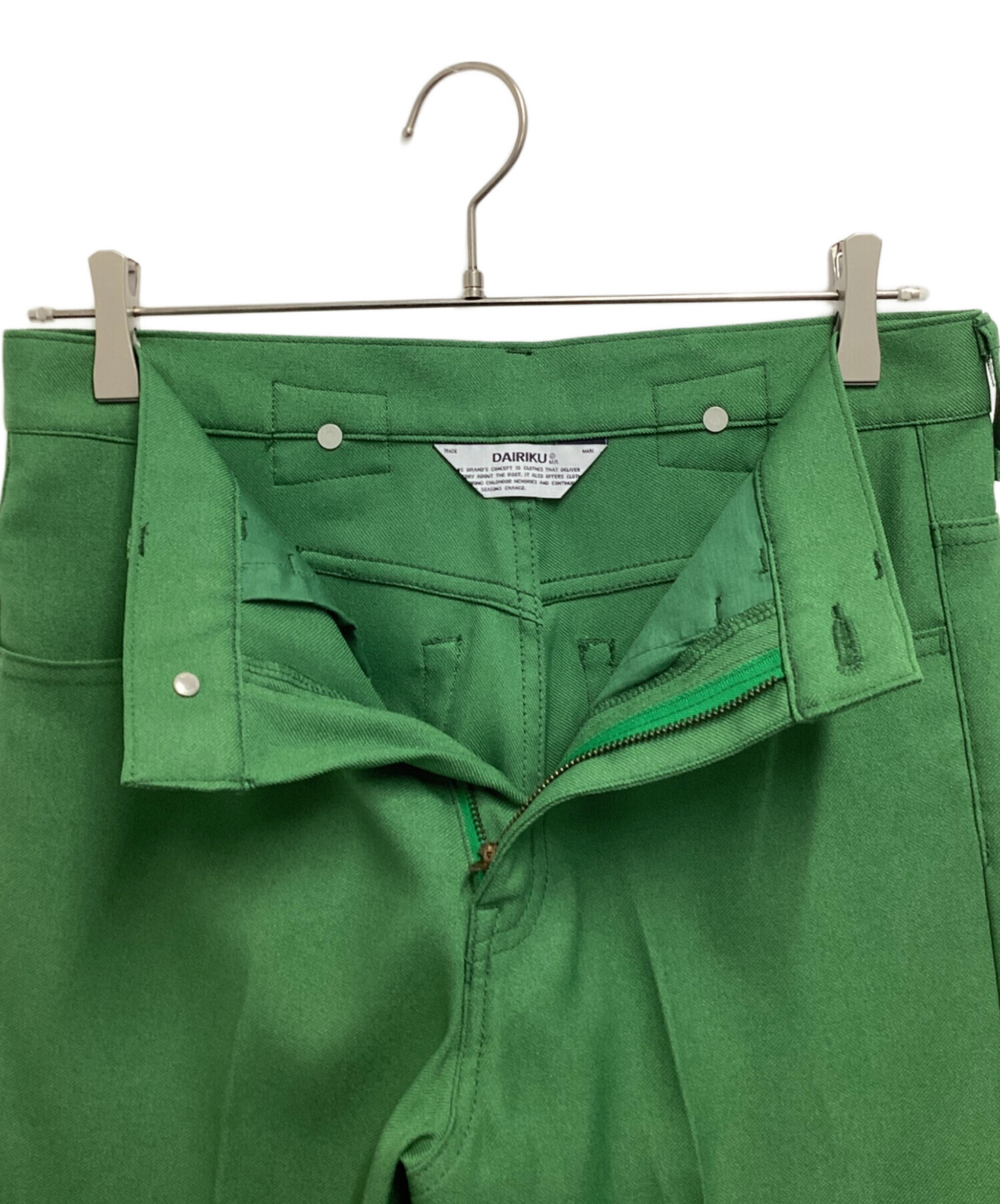中古・古着通販】DAIRIKU (ダイリク) Straight Flasher Pressed Pants