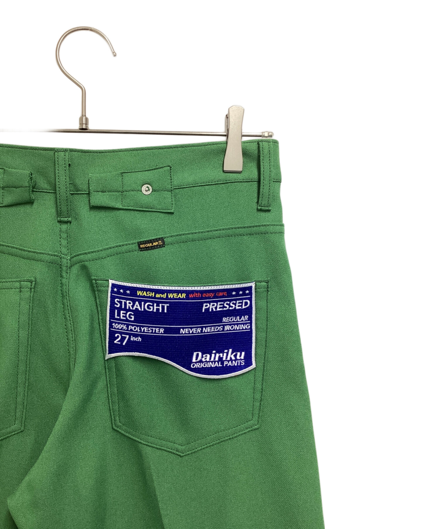 中古・古着通販】DAIRIKU (ダイリク) Straight Flasher Pressed Pants