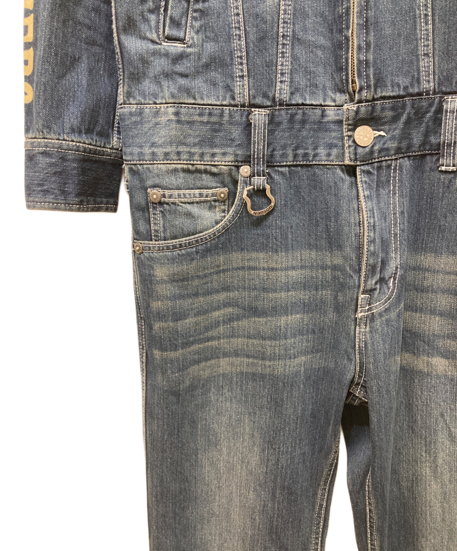 Vanson デニムオーバーオール Mサイズ 楽天市場】バンソン（オーバーオール｜メンズファッション）の通販