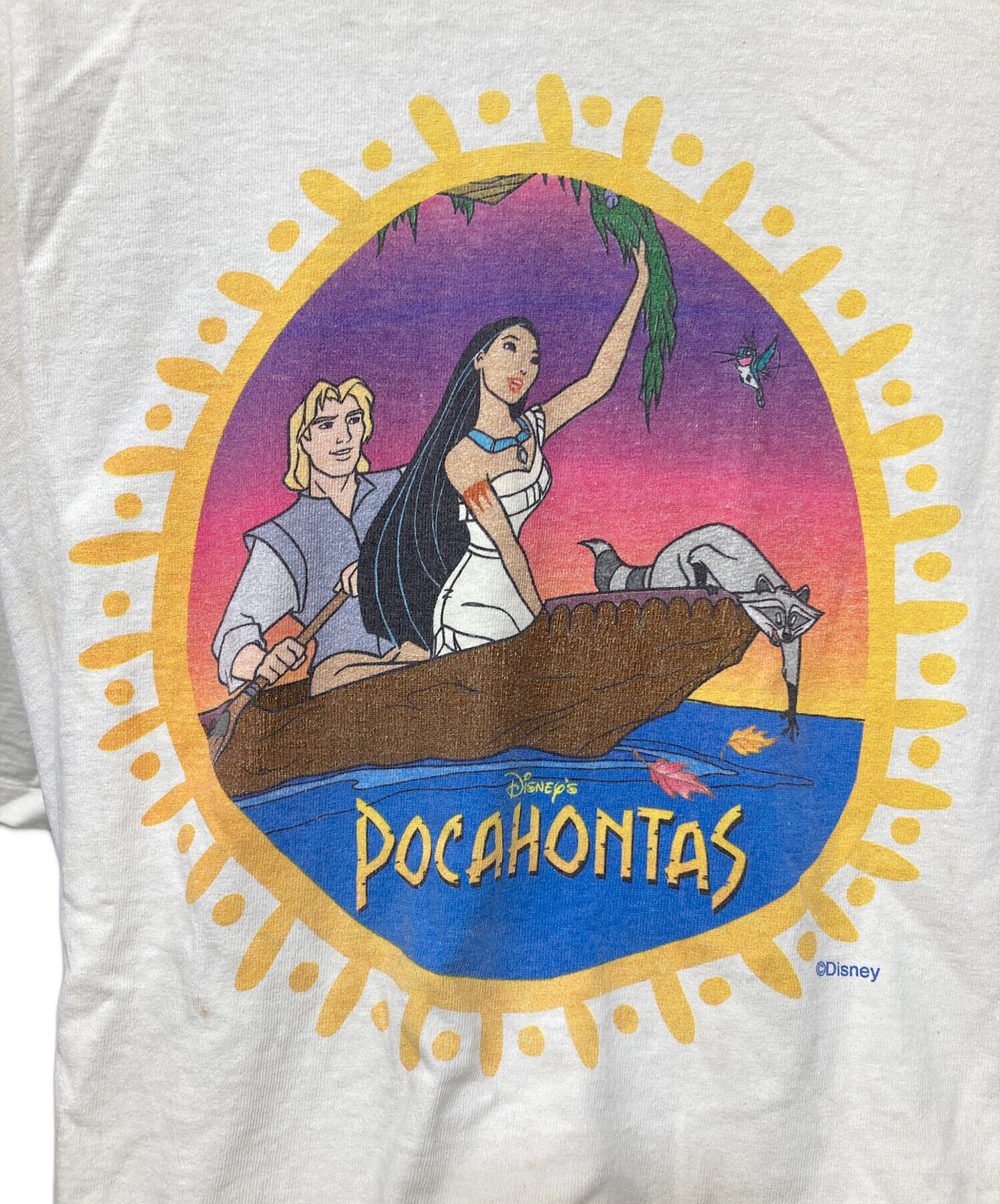 【USA製】80s 90s DISNEY ポカホンタス プロモTシャツ 中古・古着通販】90'S POCAHONTAS (ポカホンタス) ムービーTシャツ