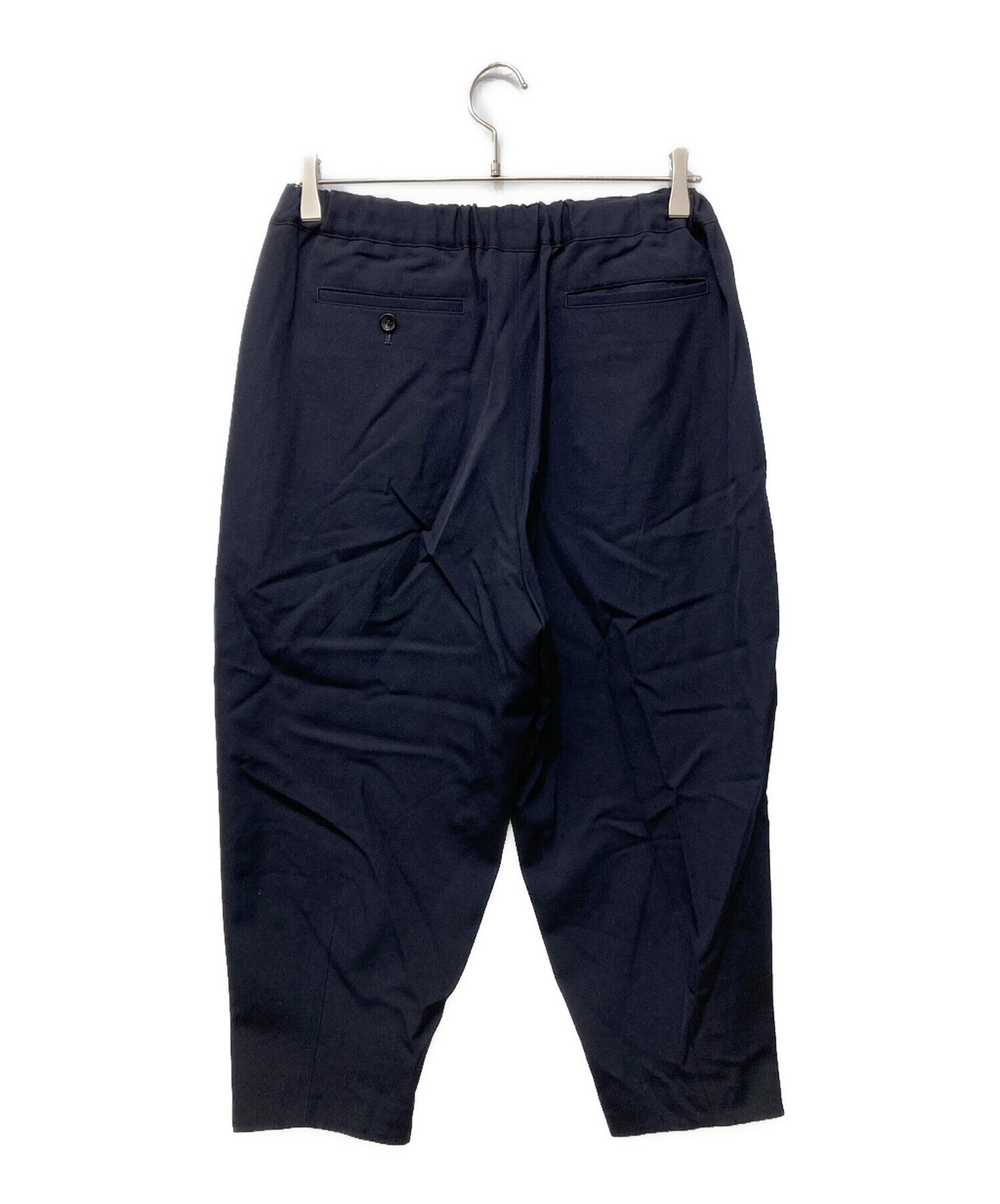 【美品】コムデギャルソンコムデギャルソン コットンイージーパンツ　ネイビー 中古・古着通販】COMME des GARCONS COMME des GARCONS